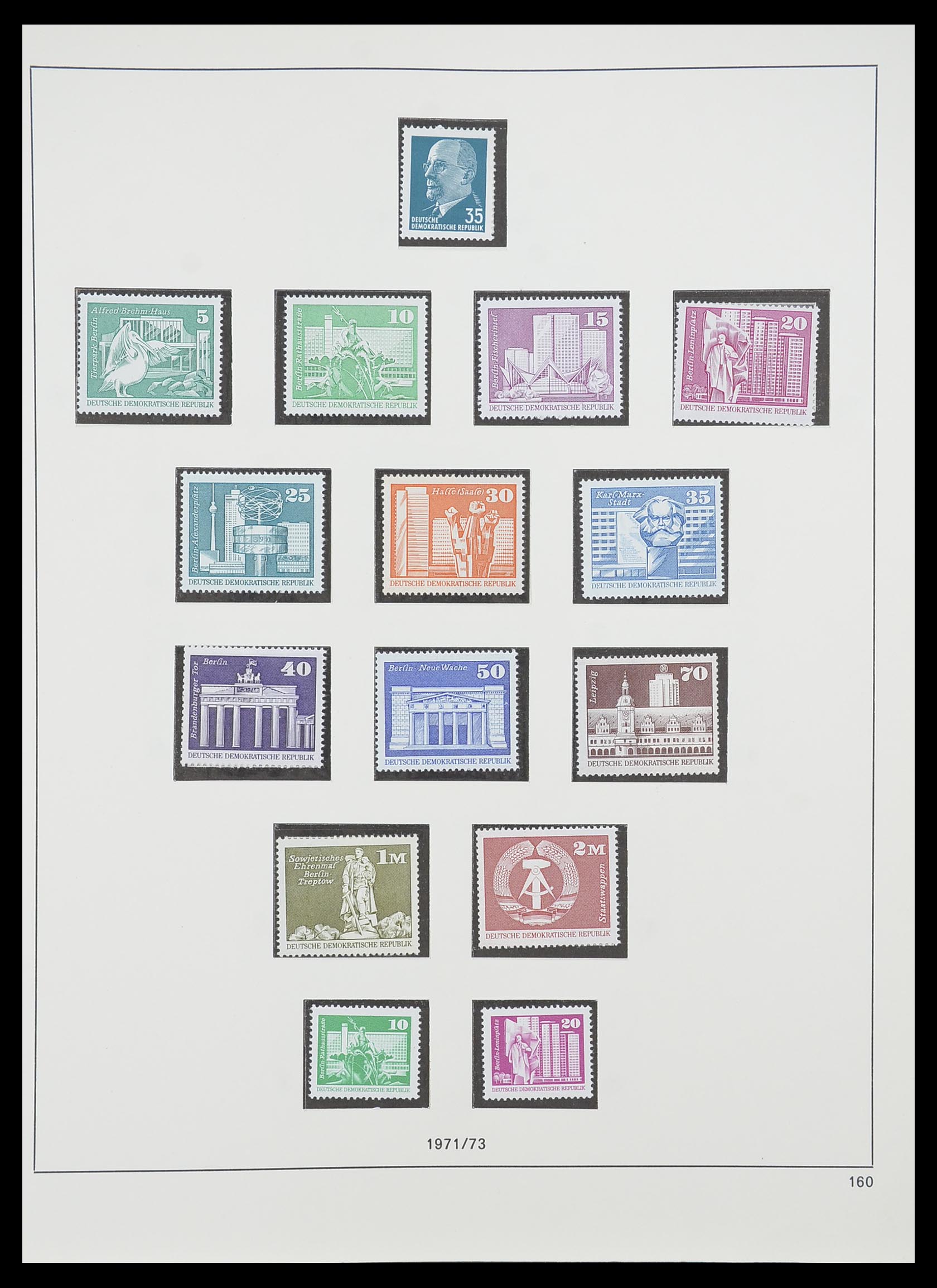 33868 173 - Stamp collection 33868 DDR 1949-1977.