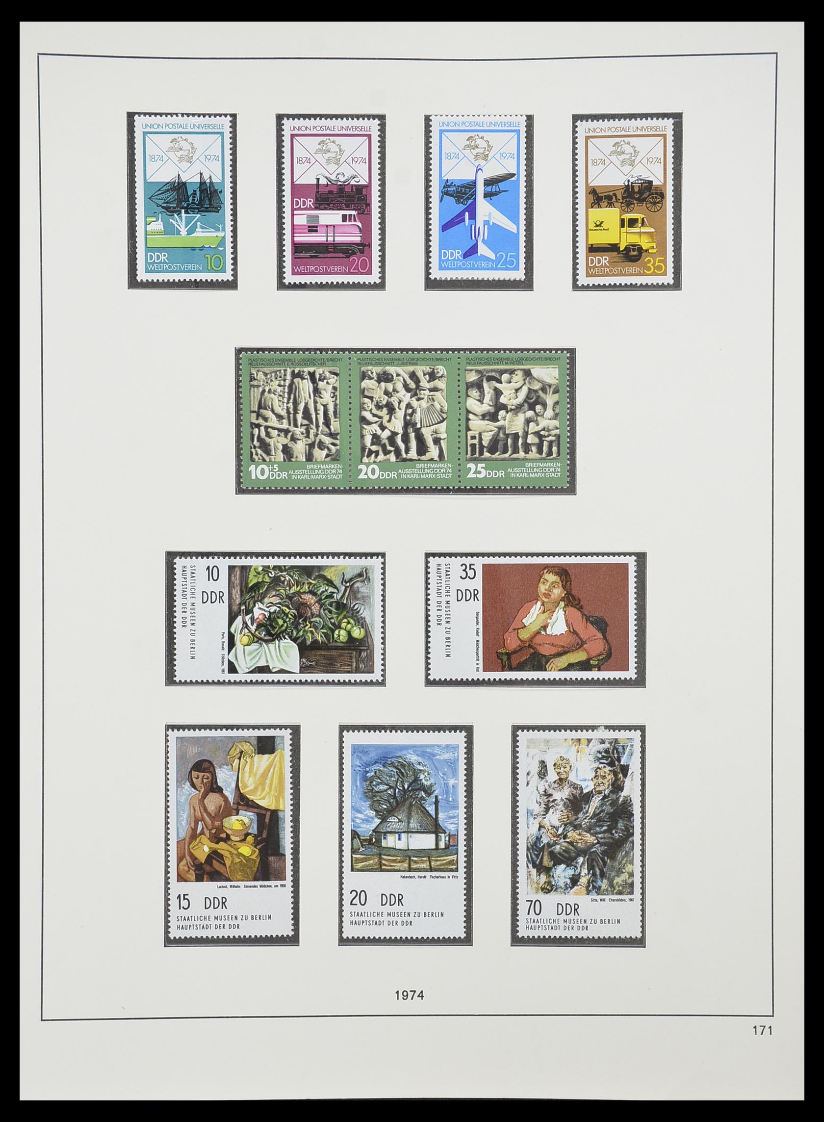33868 184 - Stamp collection 33868 DDR 1949-1977.