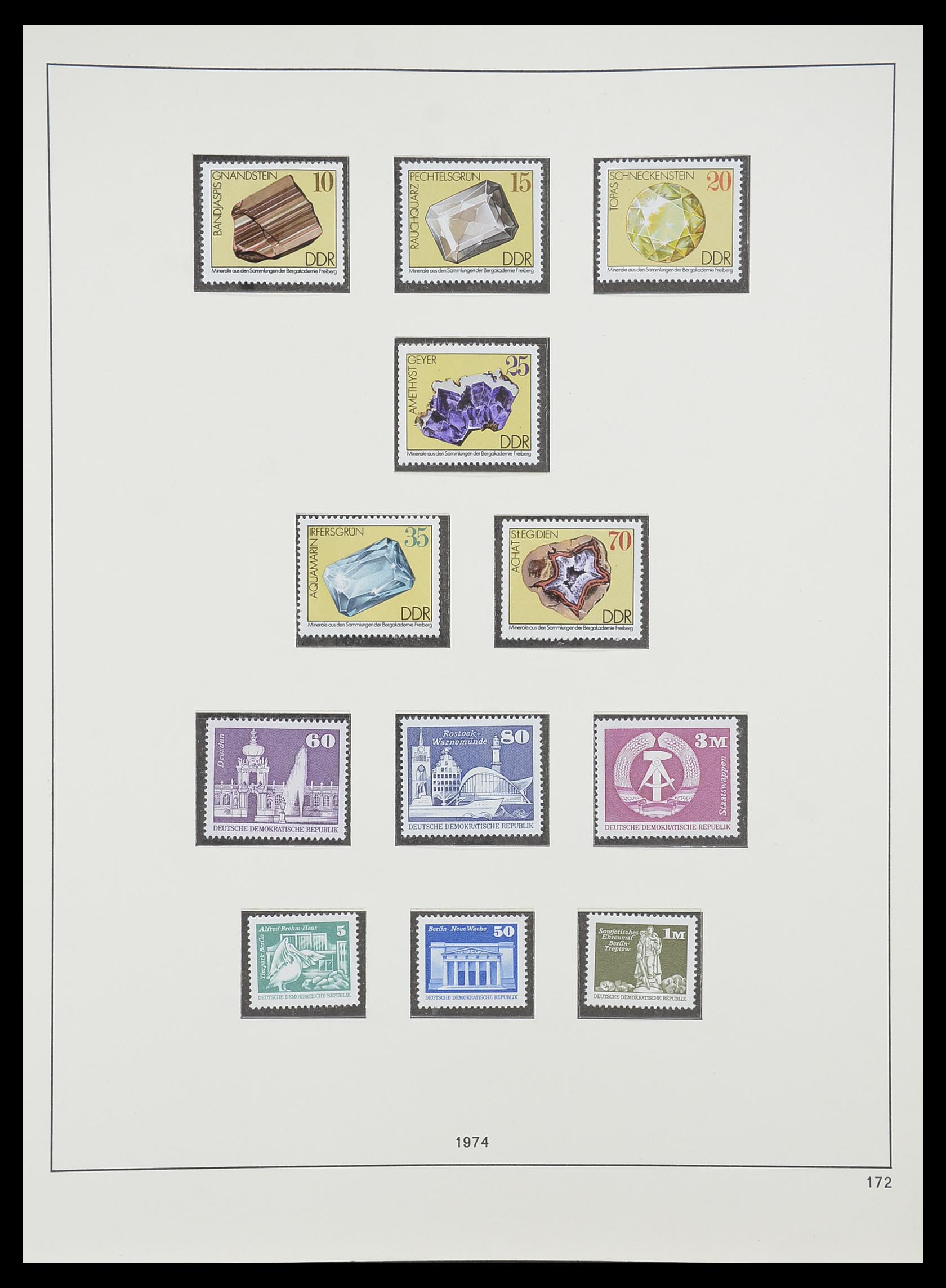 33868 185 - Stamp collection 33868 DDR 1949-1977.