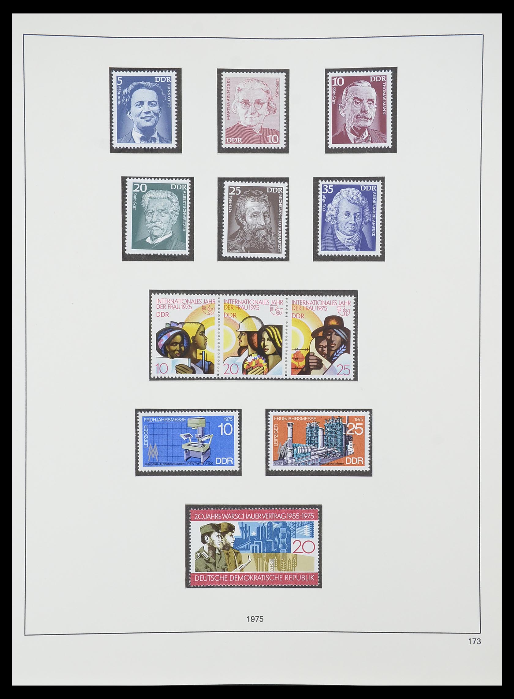 33868 186 - Stamp collection 33868 DDR 1949-1977.