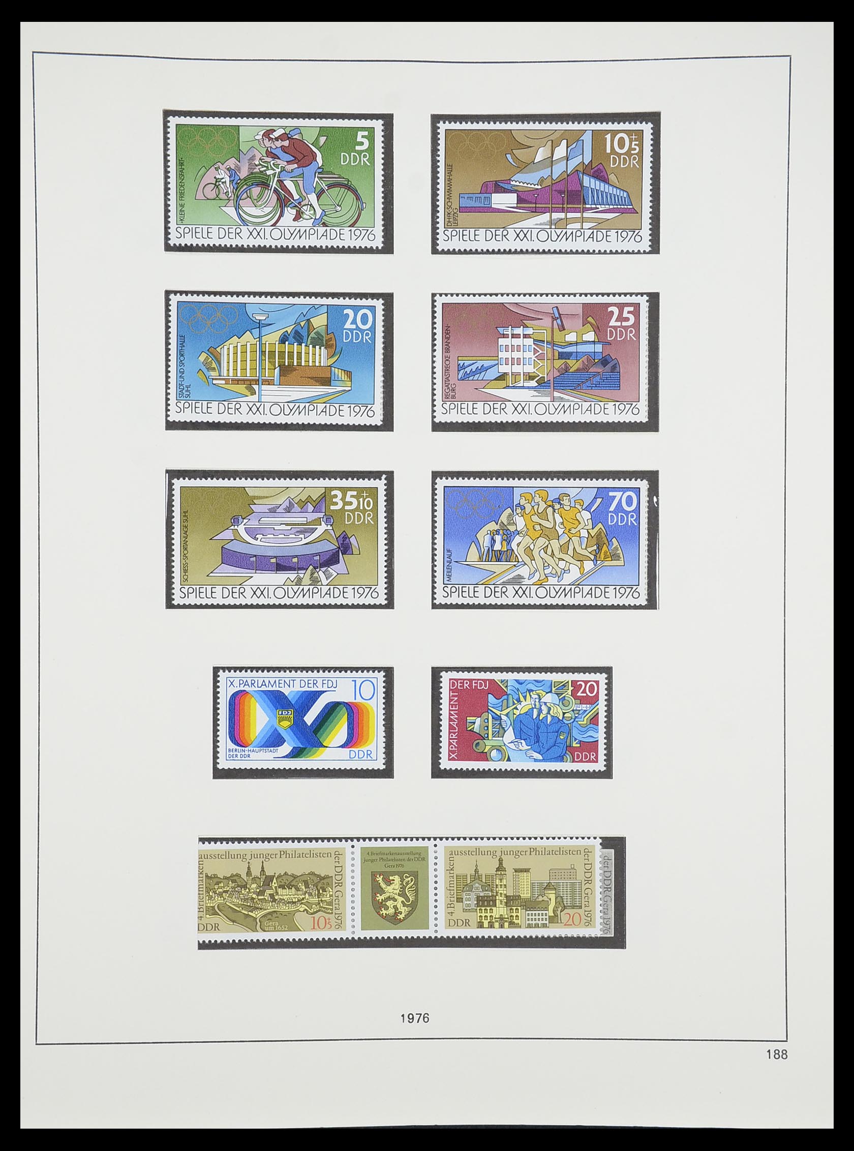 33868 201 - Stamp collection 33868 DDR 1949-1977.