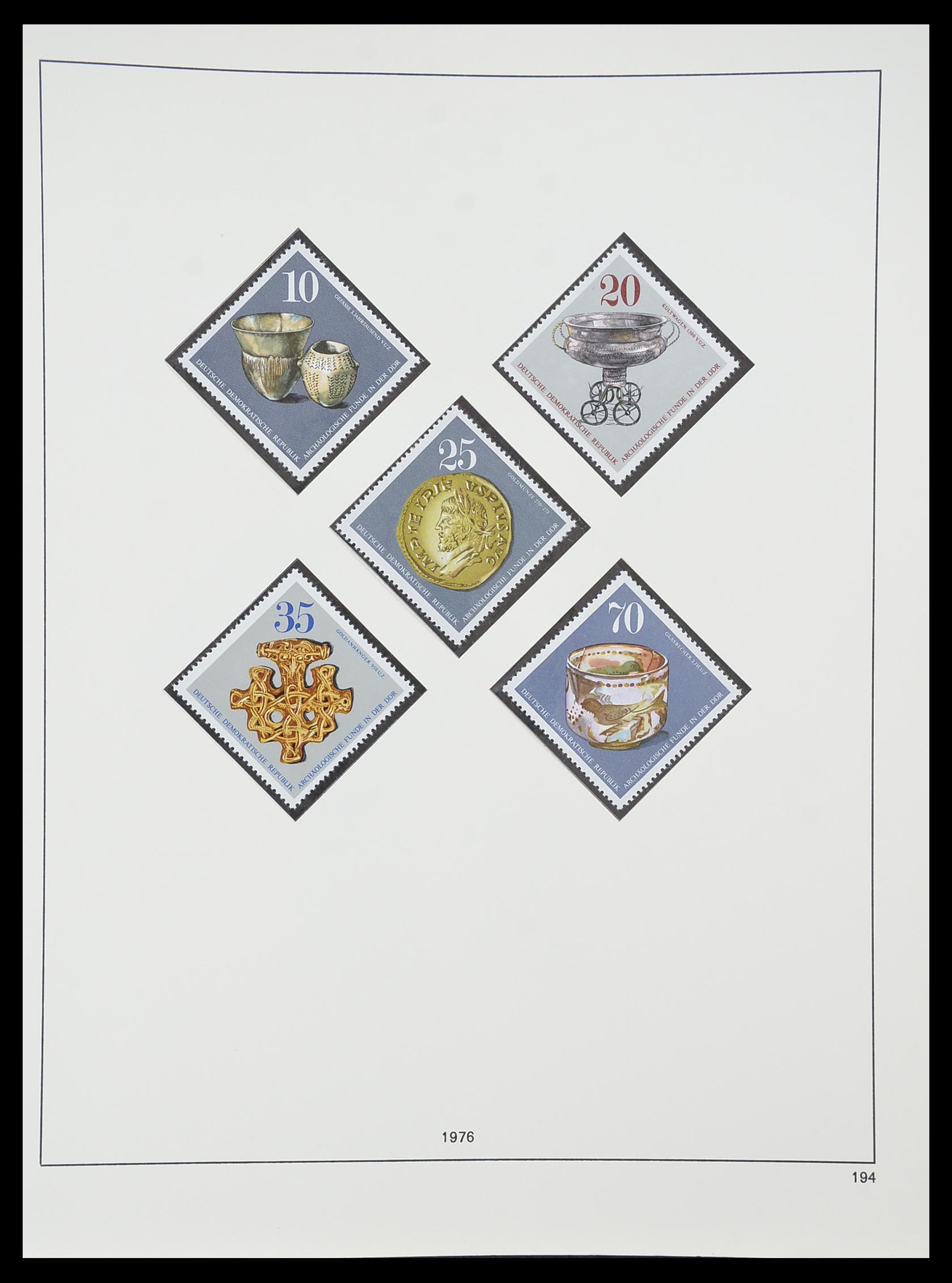 33868 207 - Postzegelverzameling 33868 DDR 1949-1977.