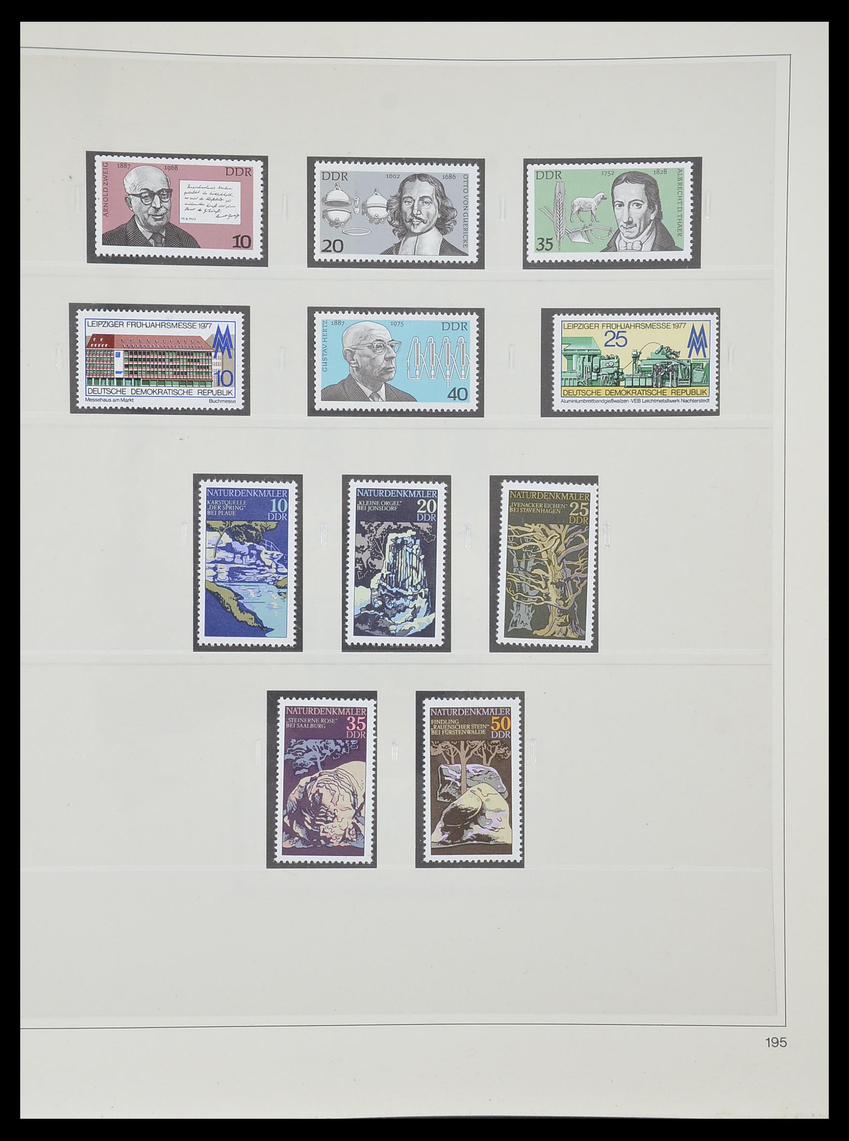 33868 208 - Stamp collection 33868 DDR 1949-1977.