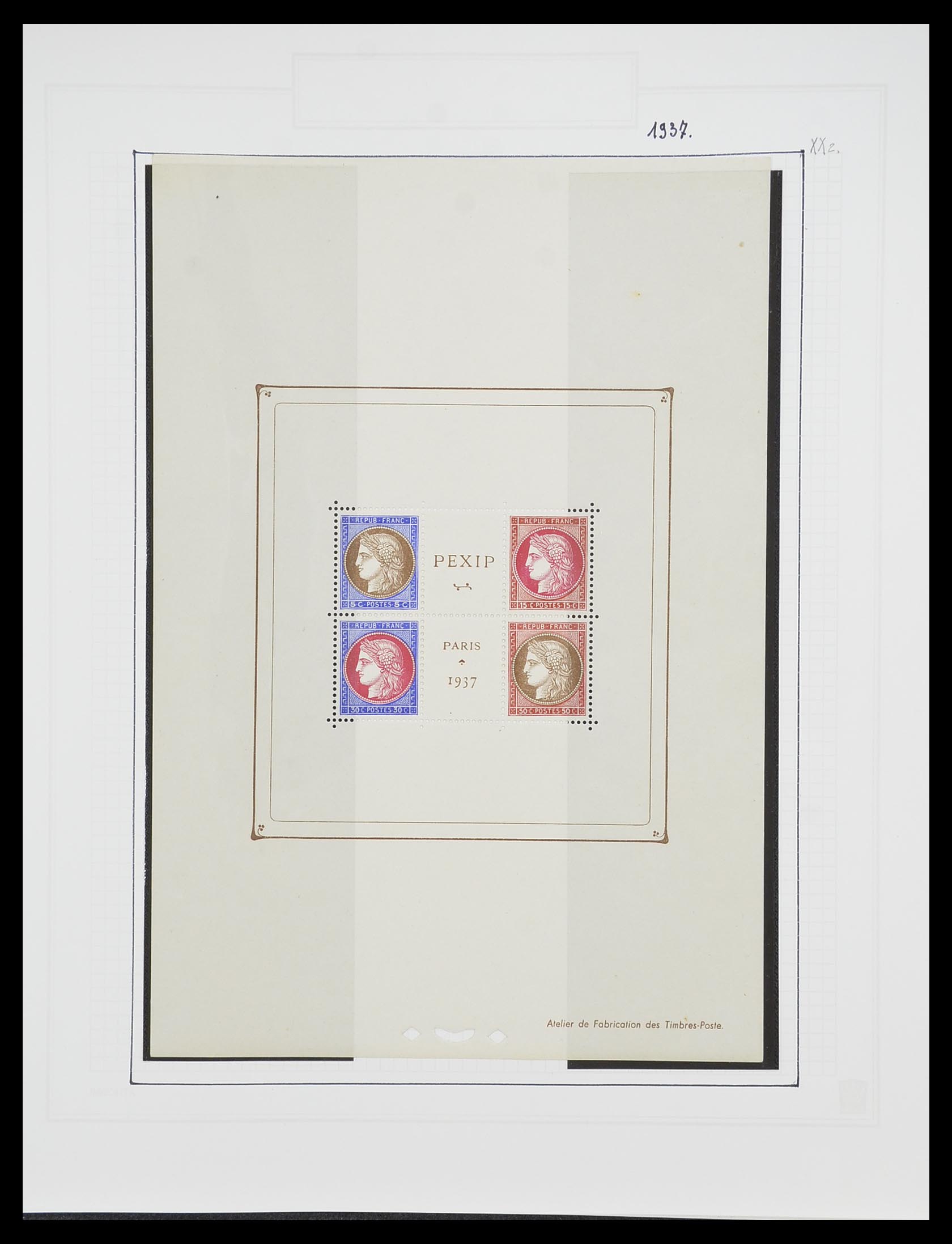 33869 023 - Postzegelverzameling 33869 Frankrijk 1900-1983.