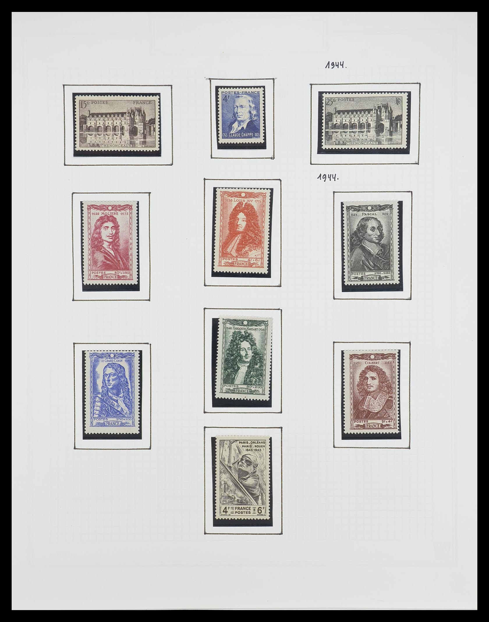 33869 046 - Postzegelverzameling 33869 Frankrijk 1900-1983.
