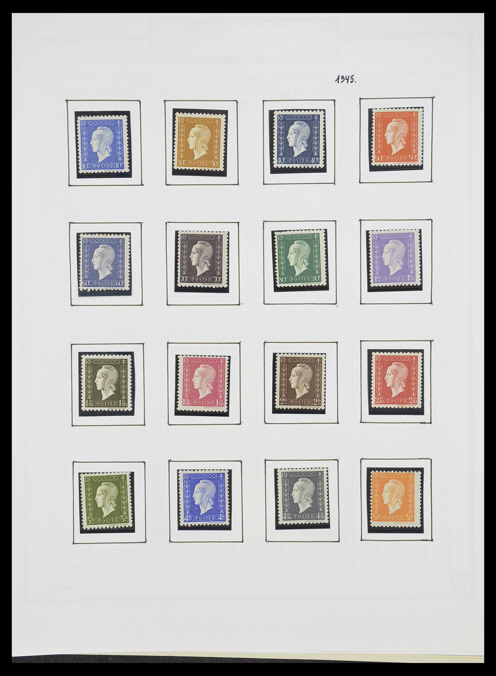 33869 052 - Stamp collection 33869 France 1900-1983.