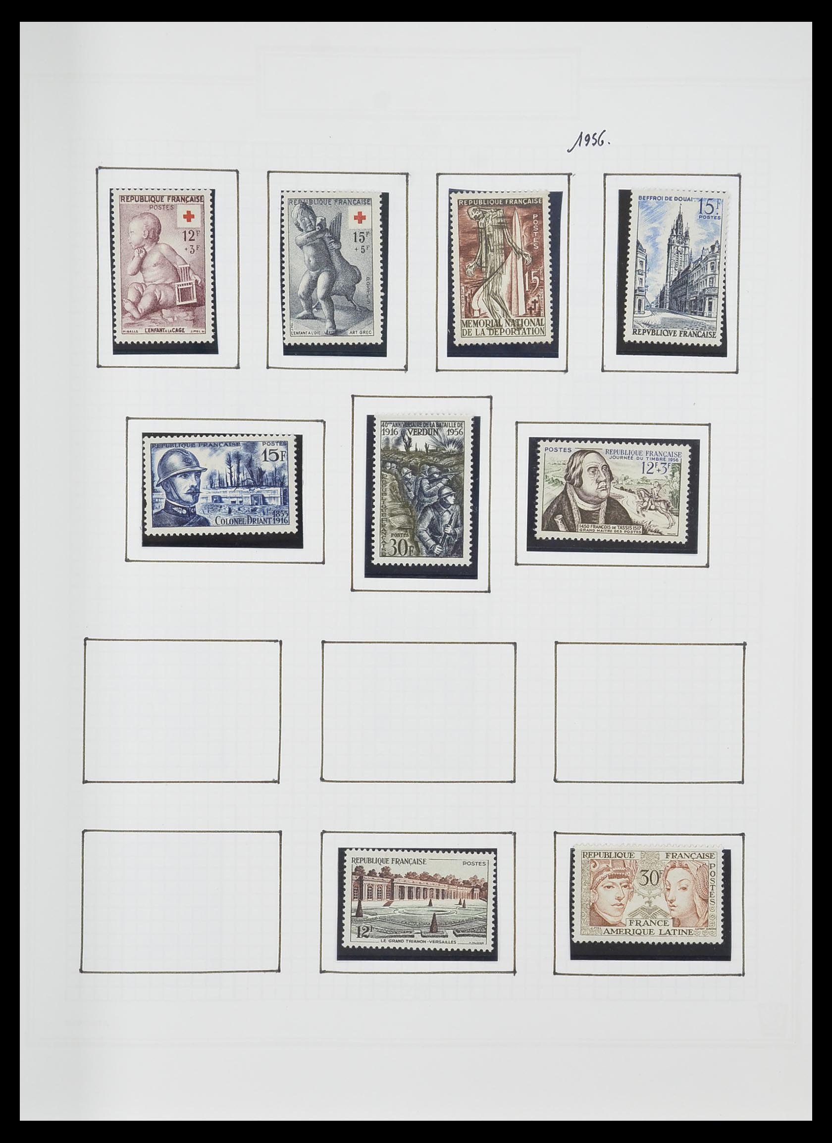 33869 085 - Postzegelverzameling 33869 Frankrijk 1900-1983.