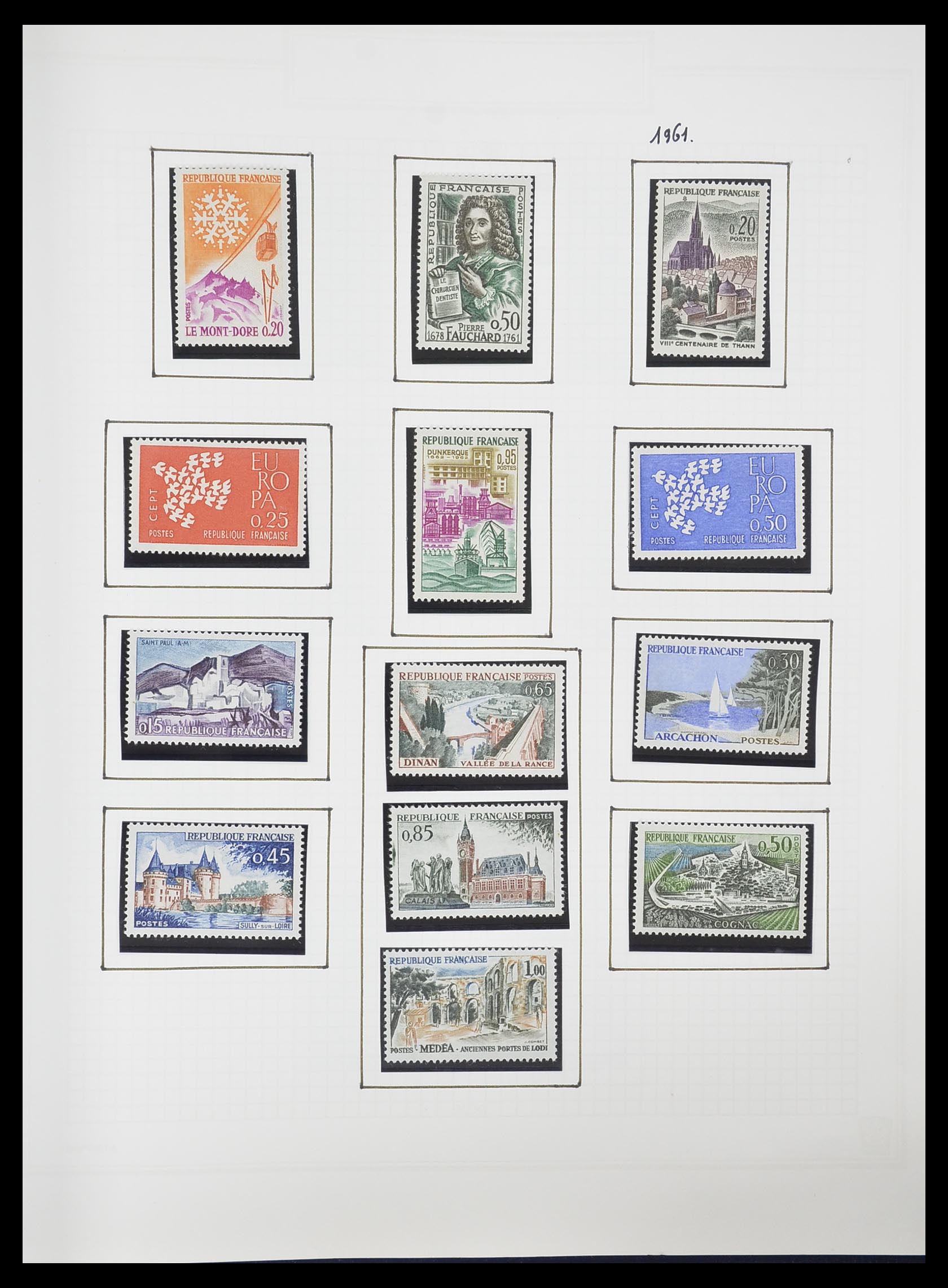 33869 109 - Postzegelverzameling 33869 Frankrijk 1900-1983.