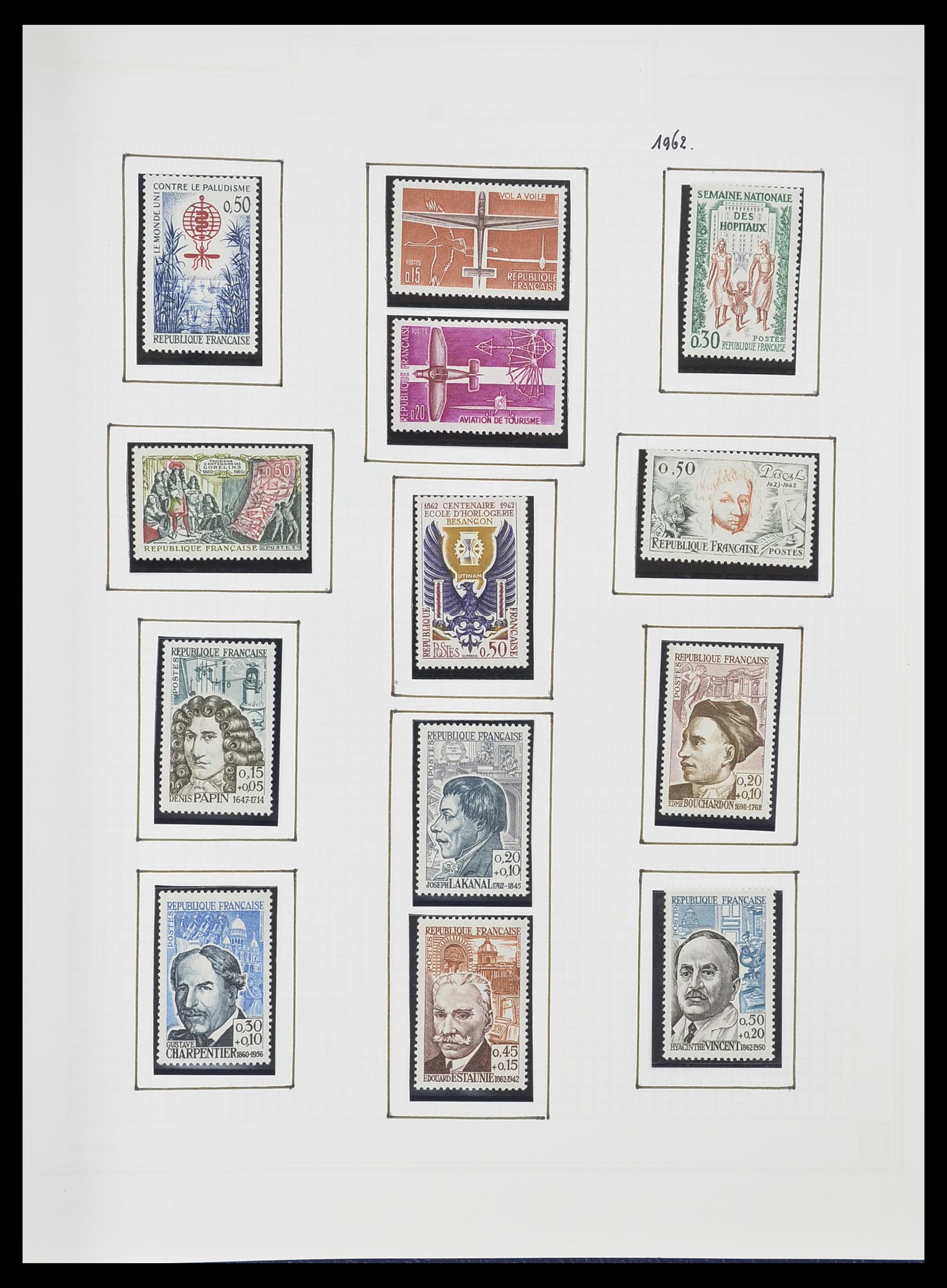 33869 112 - Postzegelverzameling 33869 Frankrijk 1900-1983.