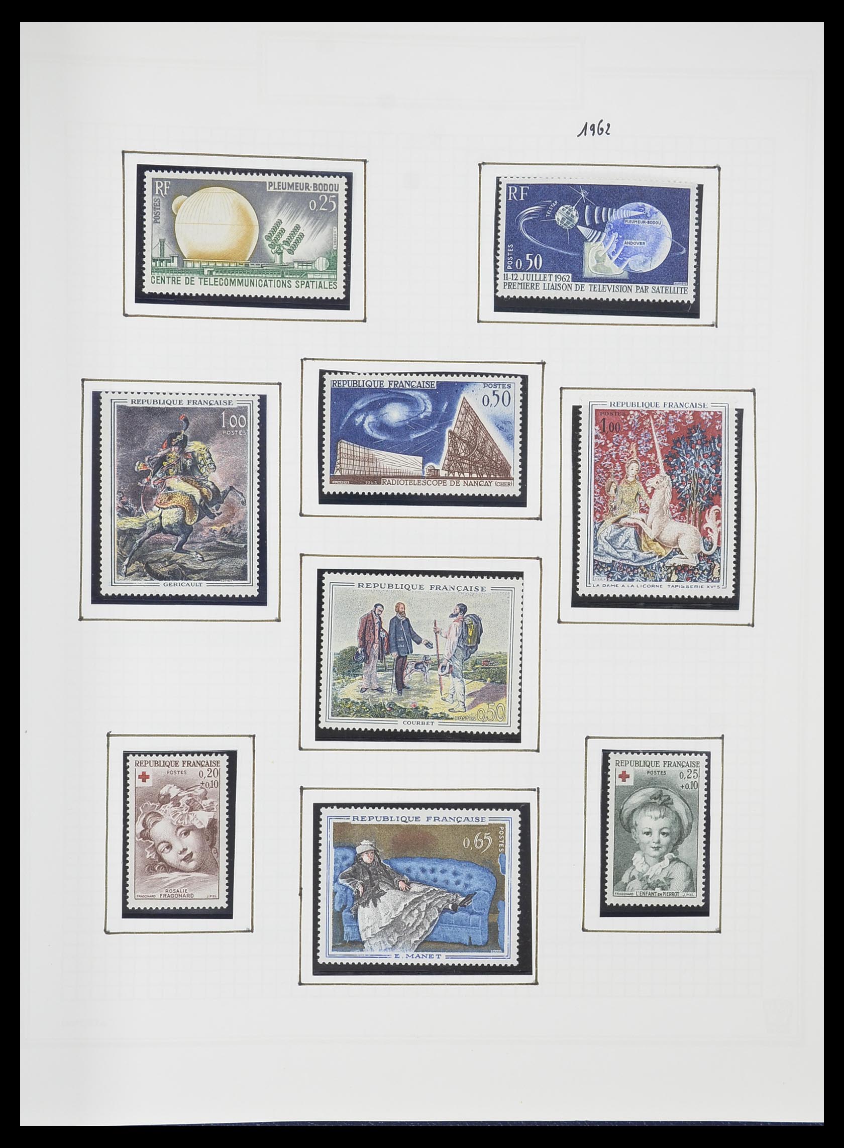 33869 114 - Postzegelverzameling 33869 Frankrijk 1900-1983.