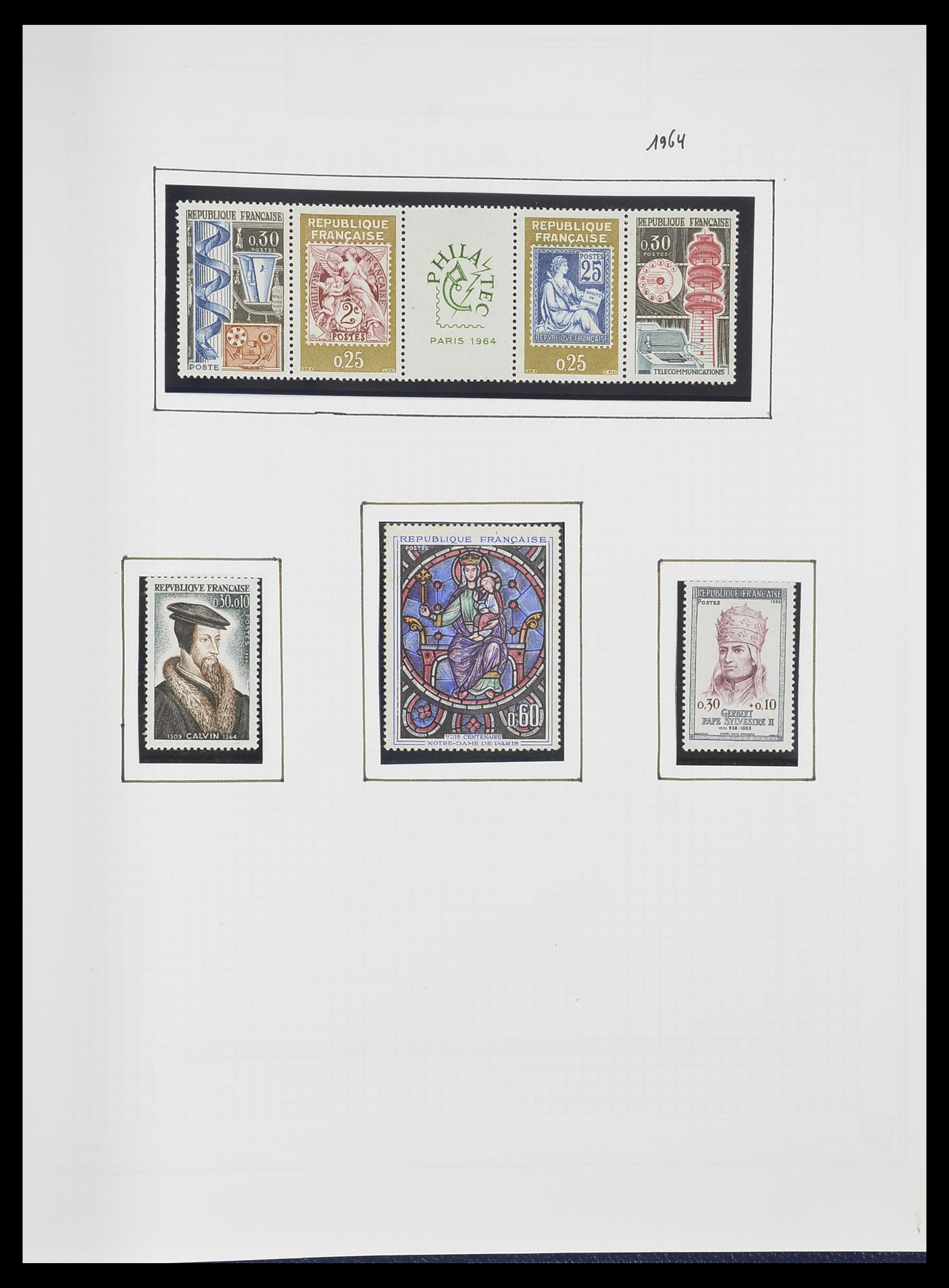 33869 120 - Postzegelverzameling 33869 Frankrijk 1900-1983.