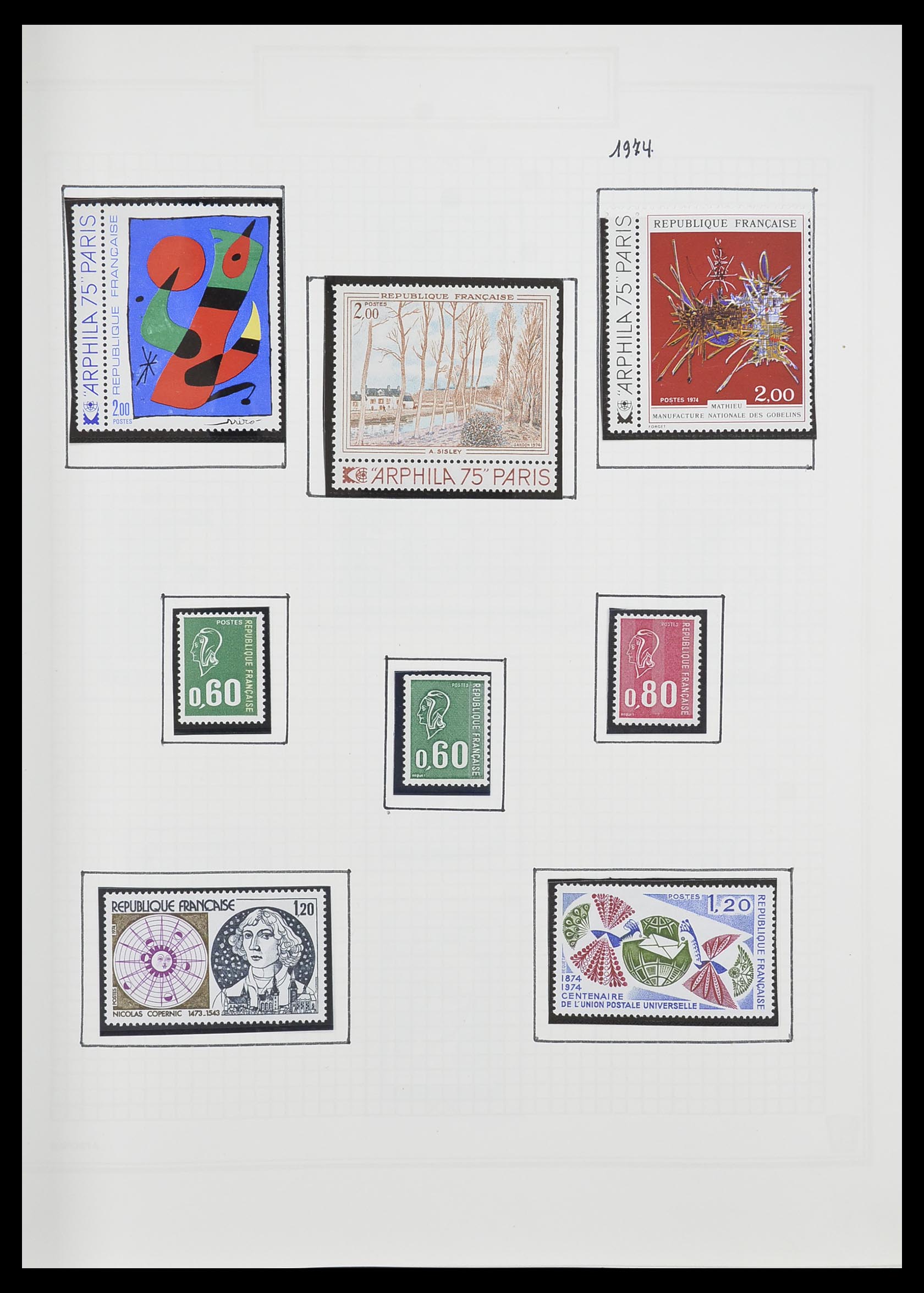 33869 161 - Postzegelverzameling 33869 Frankrijk 1900-1983.