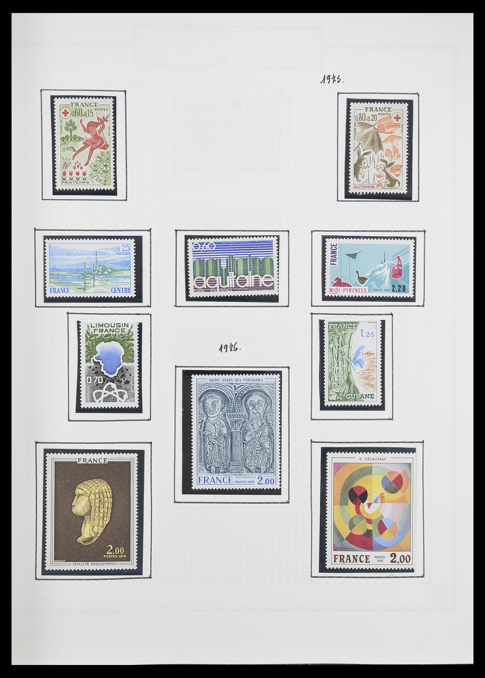 33869 167 - Postzegelverzameling 33869 Frankrijk 1900-1983.
