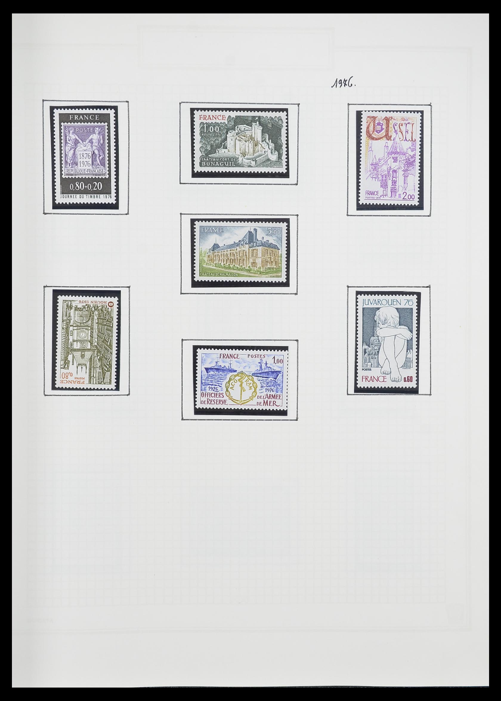 33869 168 - Postzegelverzameling 33869 Frankrijk 1900-1983.