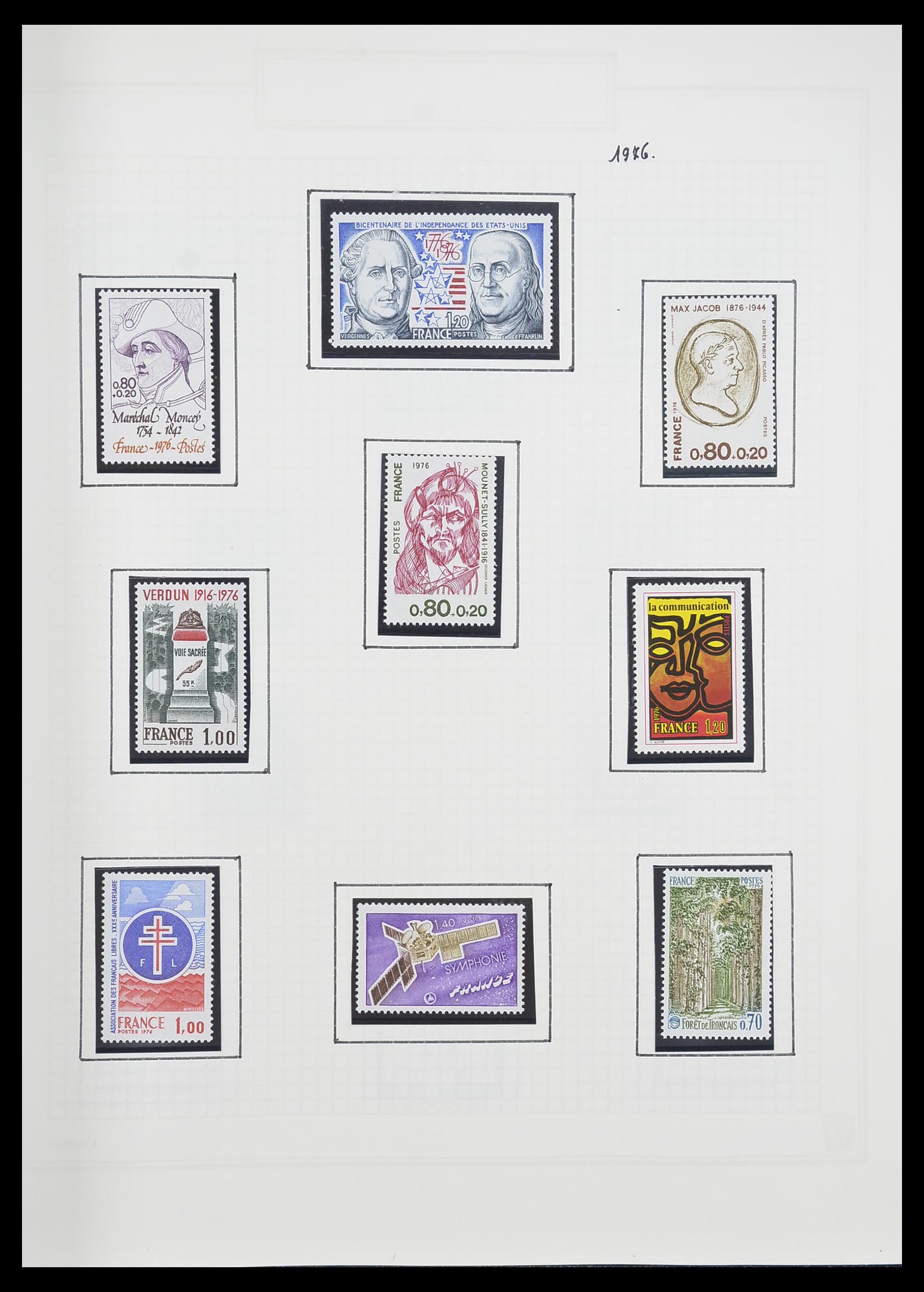 33869 169 - Postzegelverzameling 33869 Frankrijk 1900-1983.