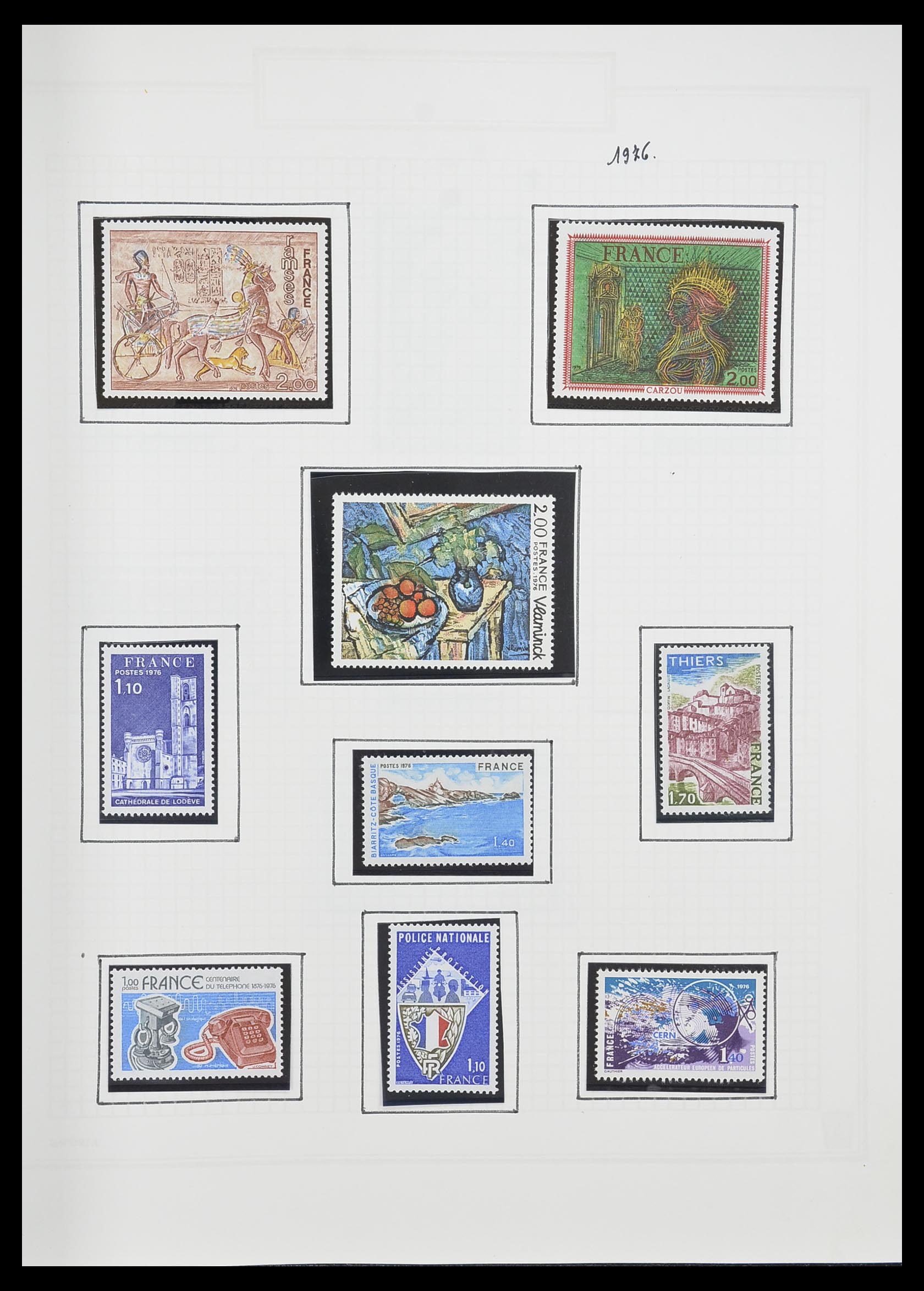 33869 171 - Postzegelverzameling 33869 Frankrijk 1900-1983.