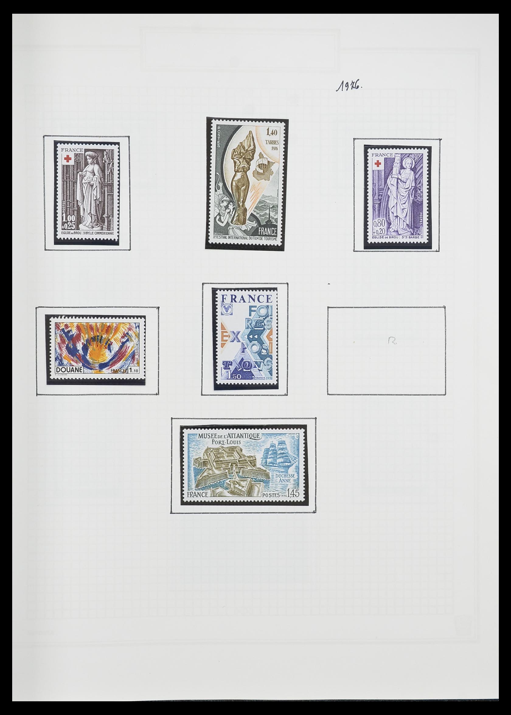 33869 172 - Postzegelverzameling 33869 Frankrijk 1900-1983.