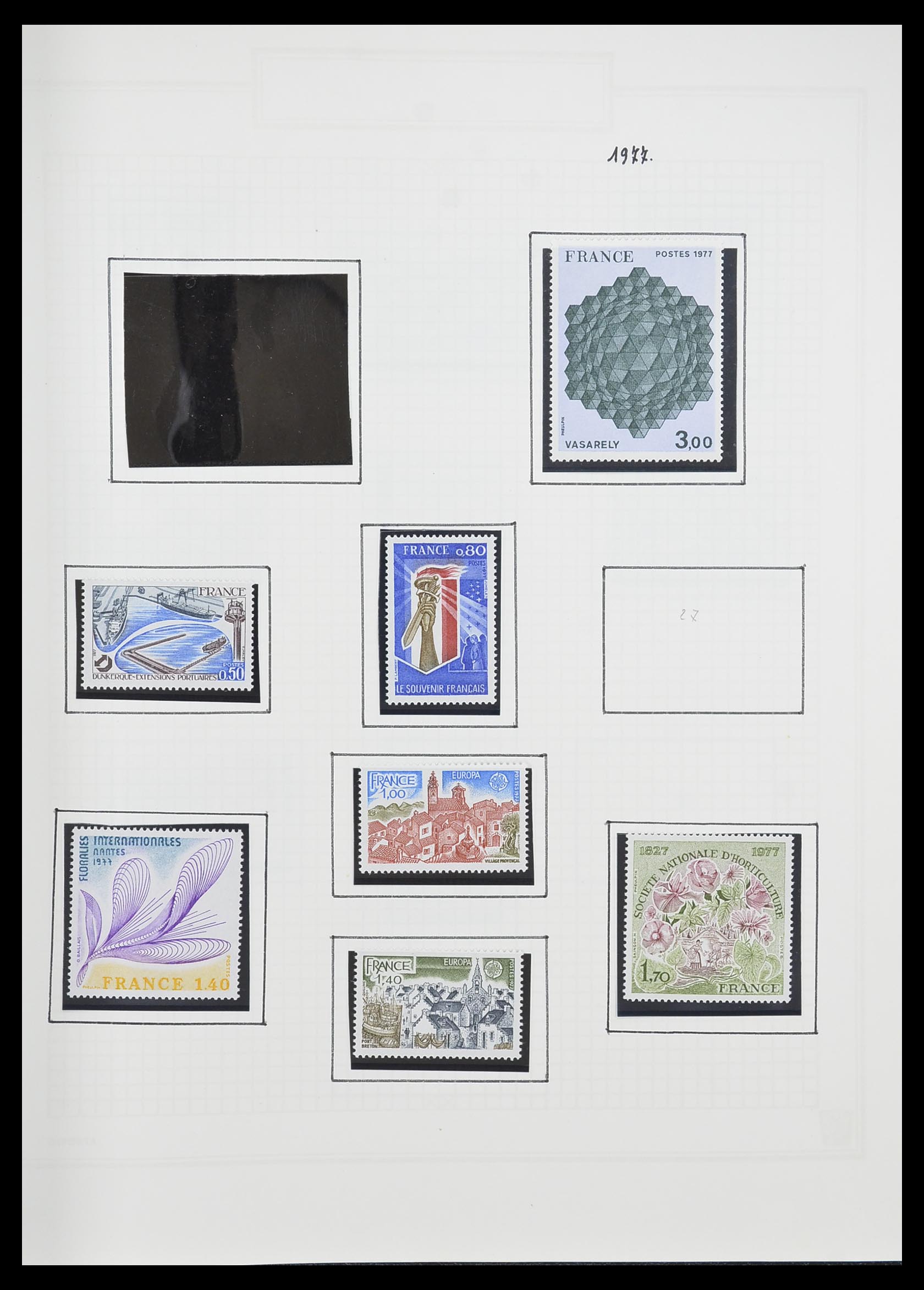 33869 174 - Postzegelverzameling 33869 Frankrijk 1900-1983.