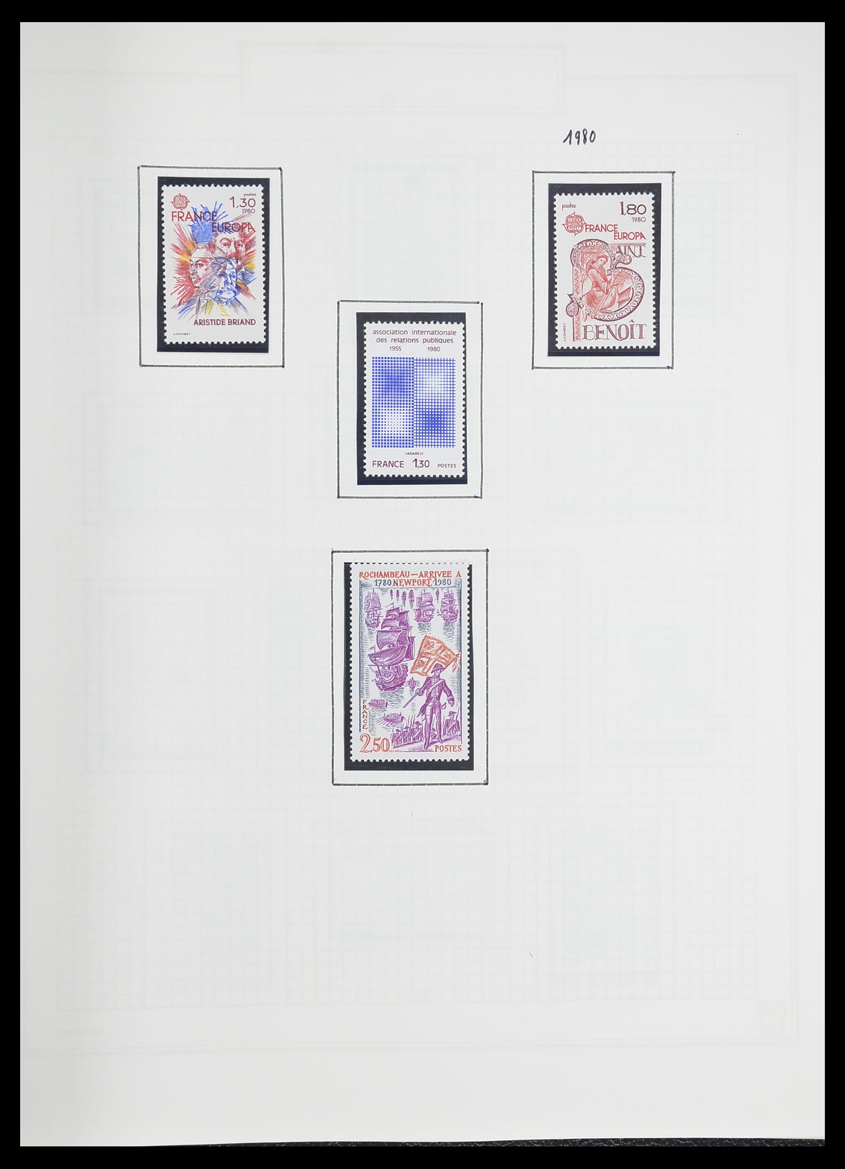 33869 190 - Postzegelverzameling 33869 Frankrijk 1900-1983.