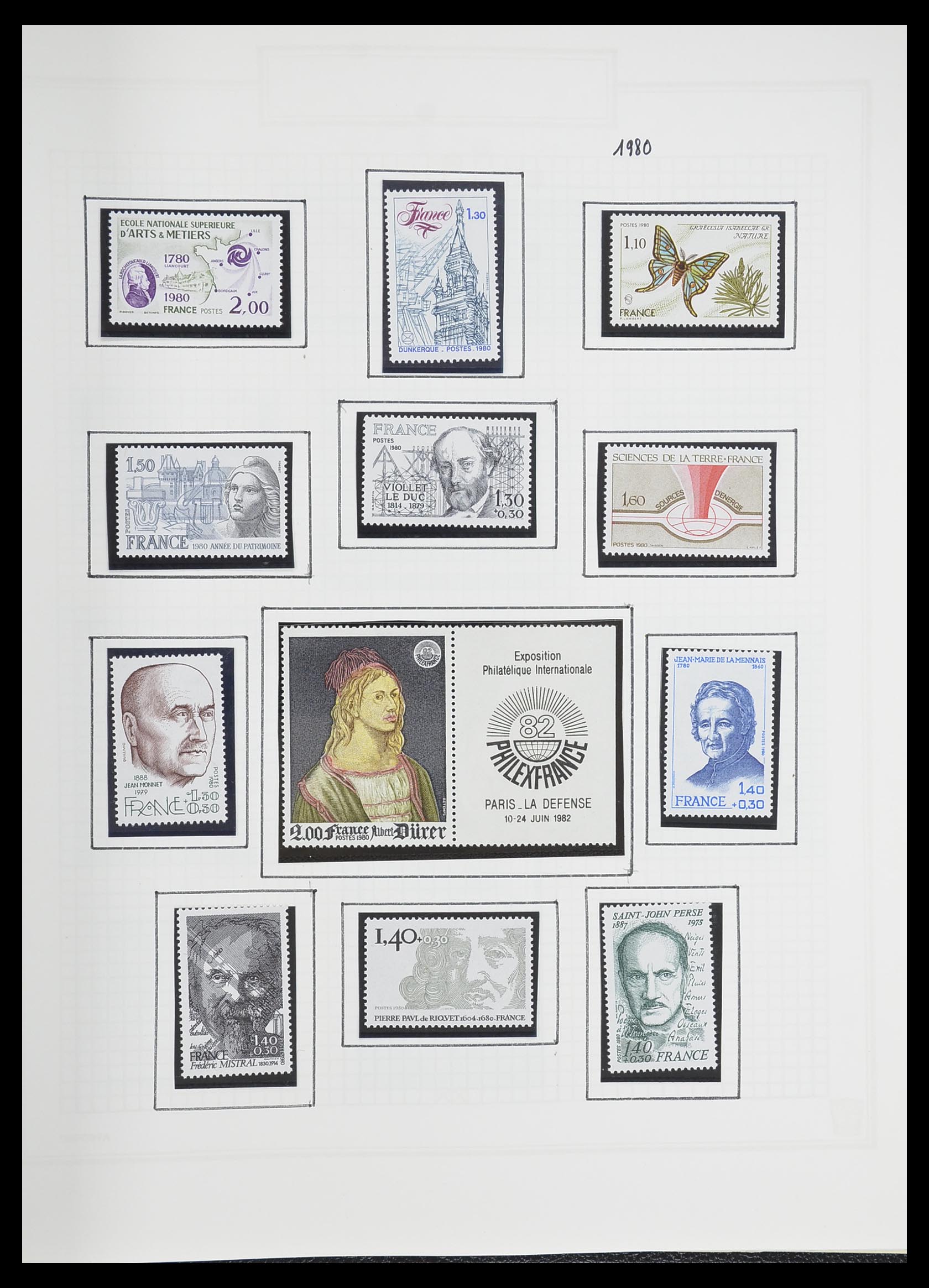 33869 191 - Postzegelverzameling 33869 Frankrijk 1900-1983.