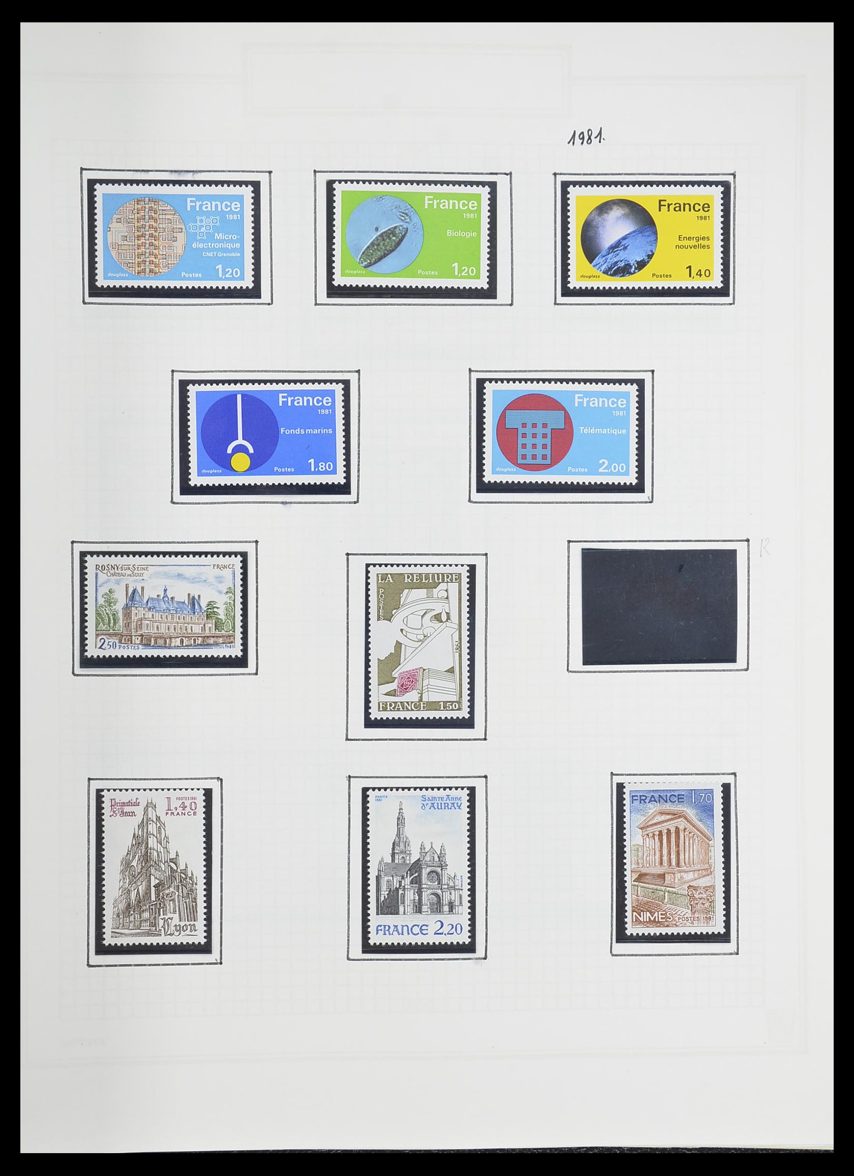 33869 194 - Postzegelverzameling 33869 Frankrijk 1900-1983.