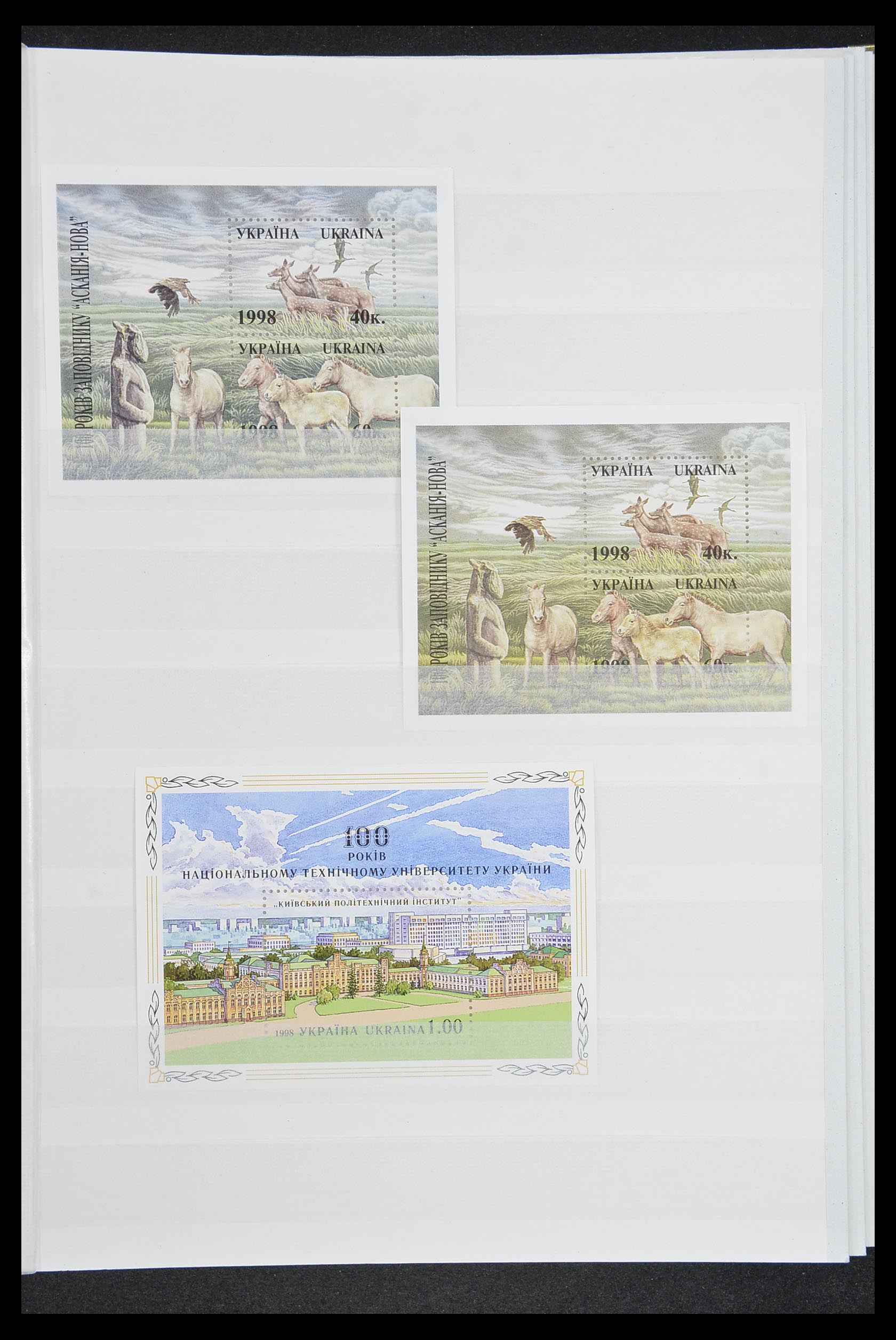 33871 019 - Stamp collection 33871 Ukraine 1919-2009.