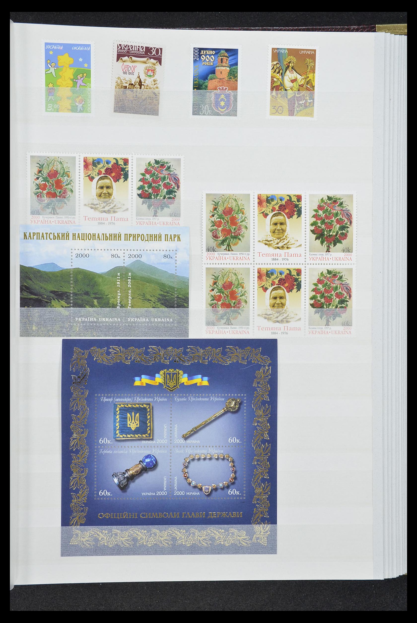 33871 035 - Postzegelverzameling 33871 Oekraïne 1919-2009.