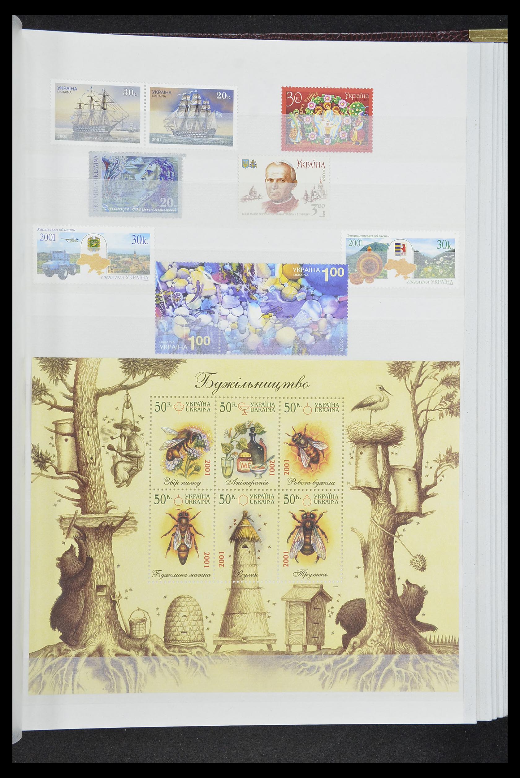 33871 040 - Postzegelverzameling 33871 Oekraïne 1919-2009.