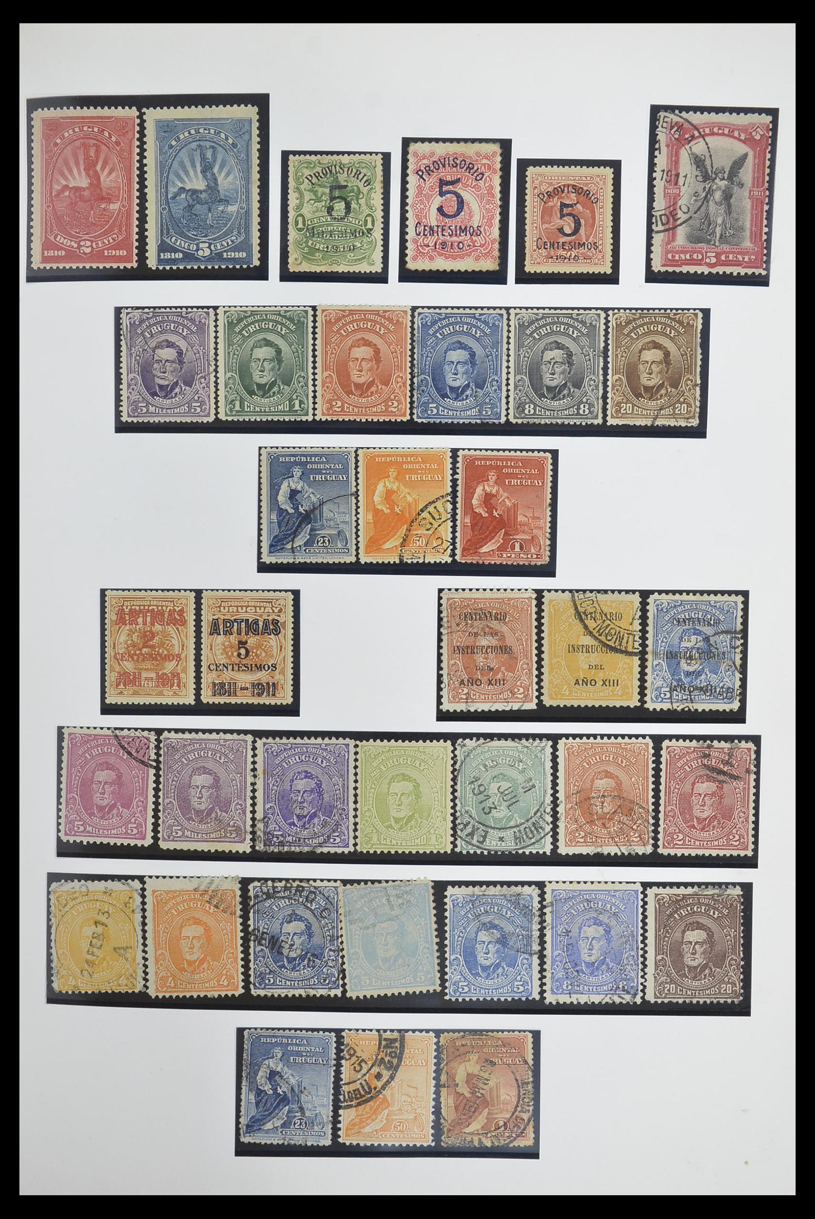 33873 010 - Postzegelverzameling 33873 Latijns Amerika.