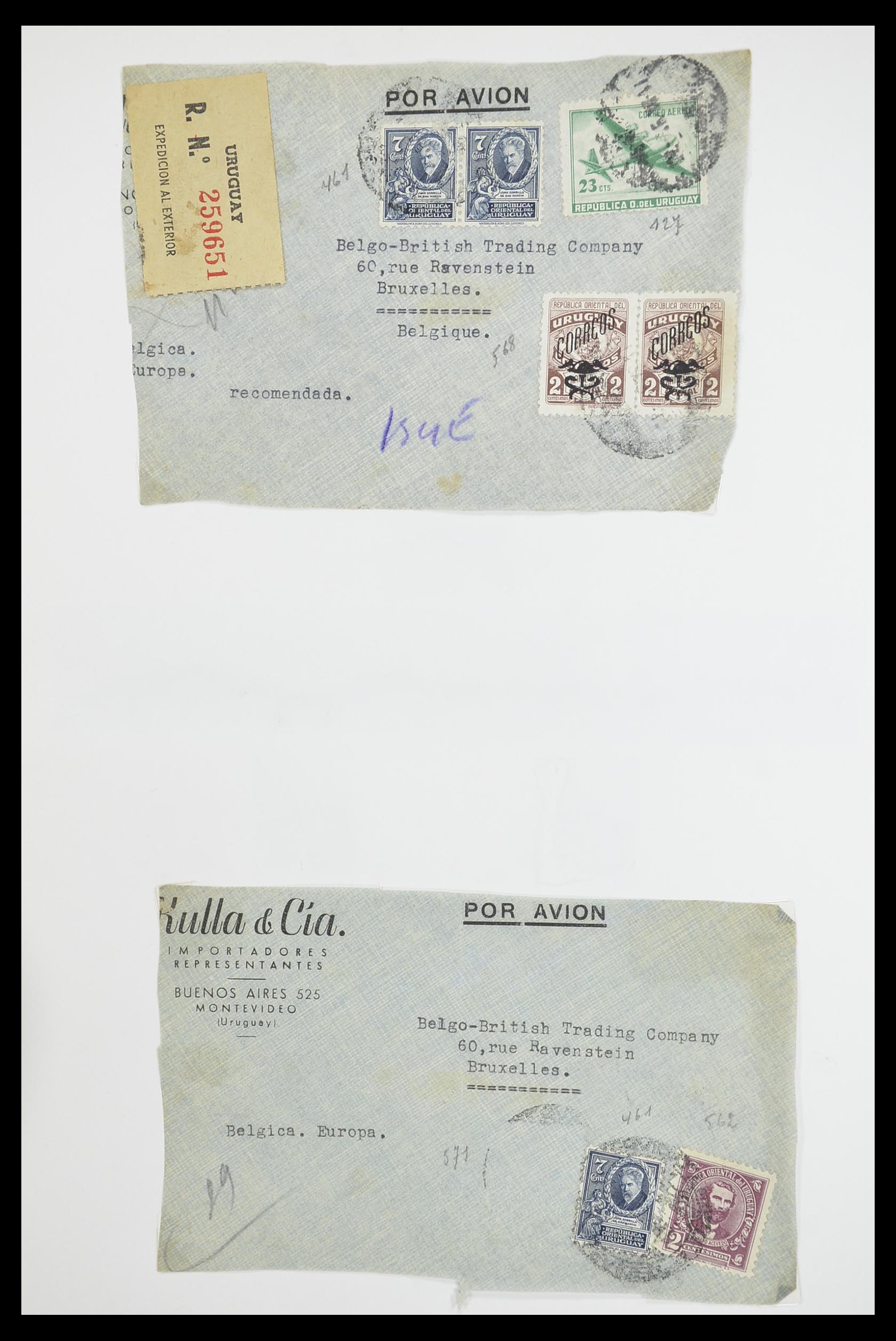33873 018 - Postzegelverzameling 33873 Latijns Amerika.