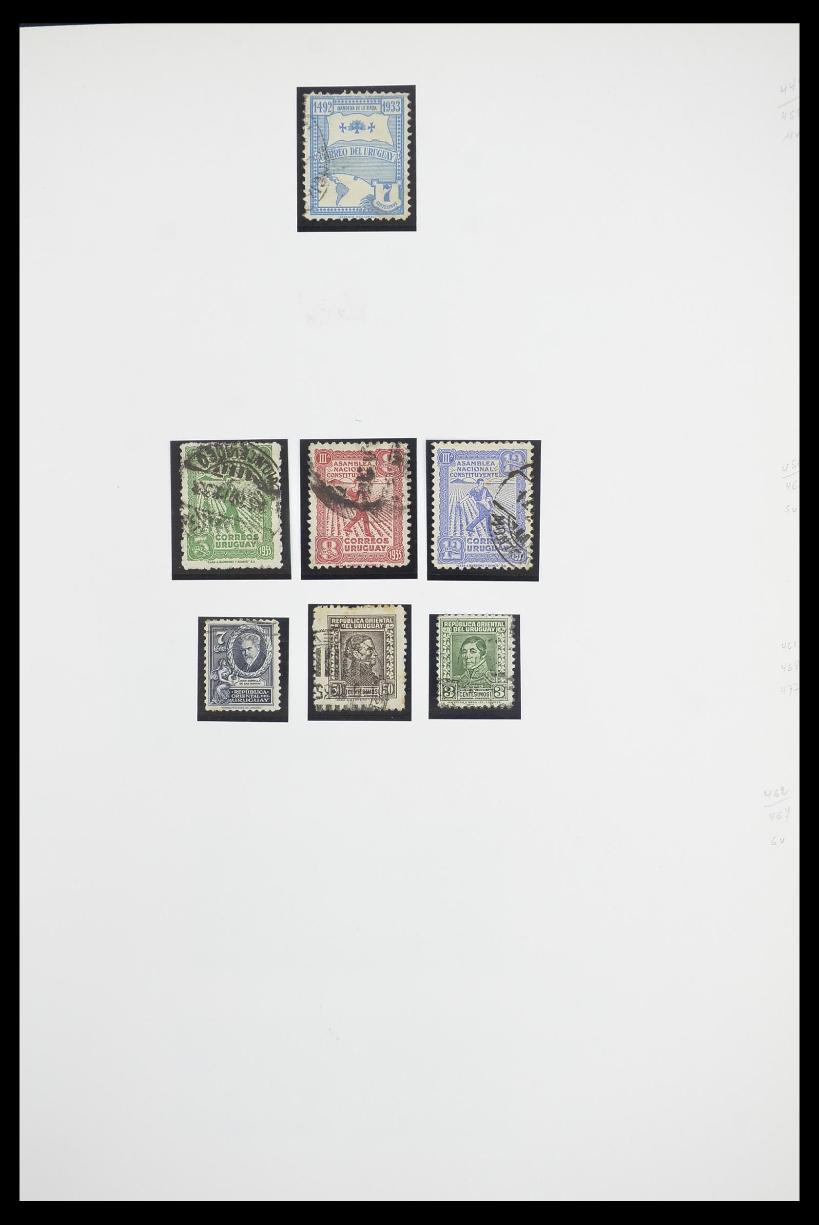 33873 019 - Postzegelverzameling 33873 Latijns Amerika.