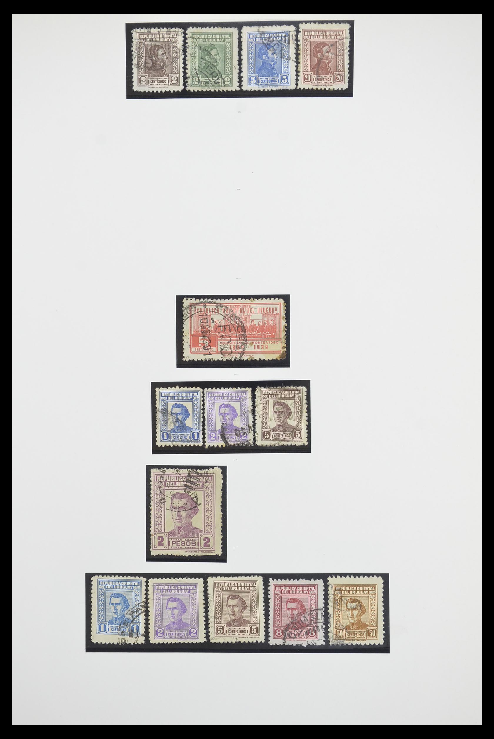 33873 022 - Postzegelverzameling 33873 Latijns Amerika.