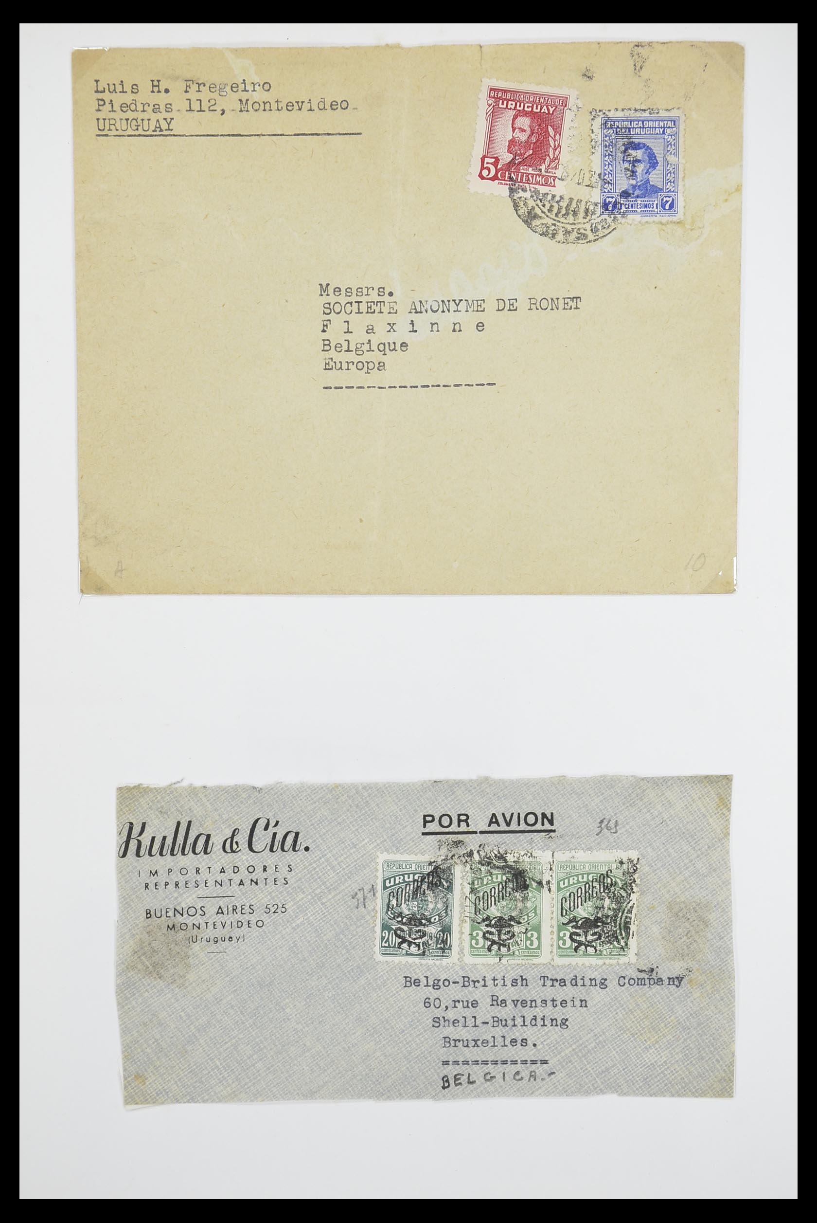 33873 025 - Postzegelverzameling 33873 Latijns Amerika.