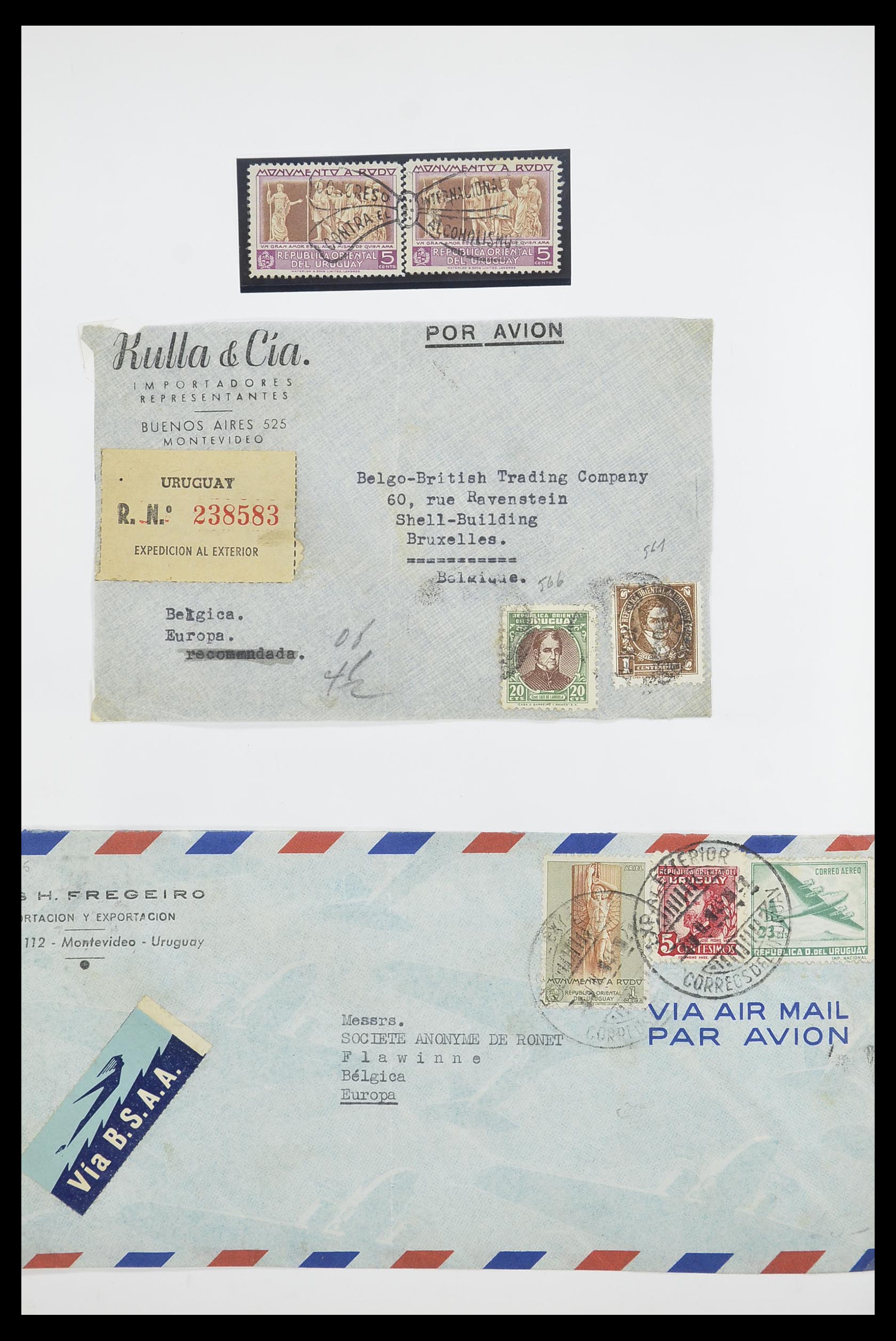 33873 027 - Postzegelverzameling 33873 Latijns Amerika.
