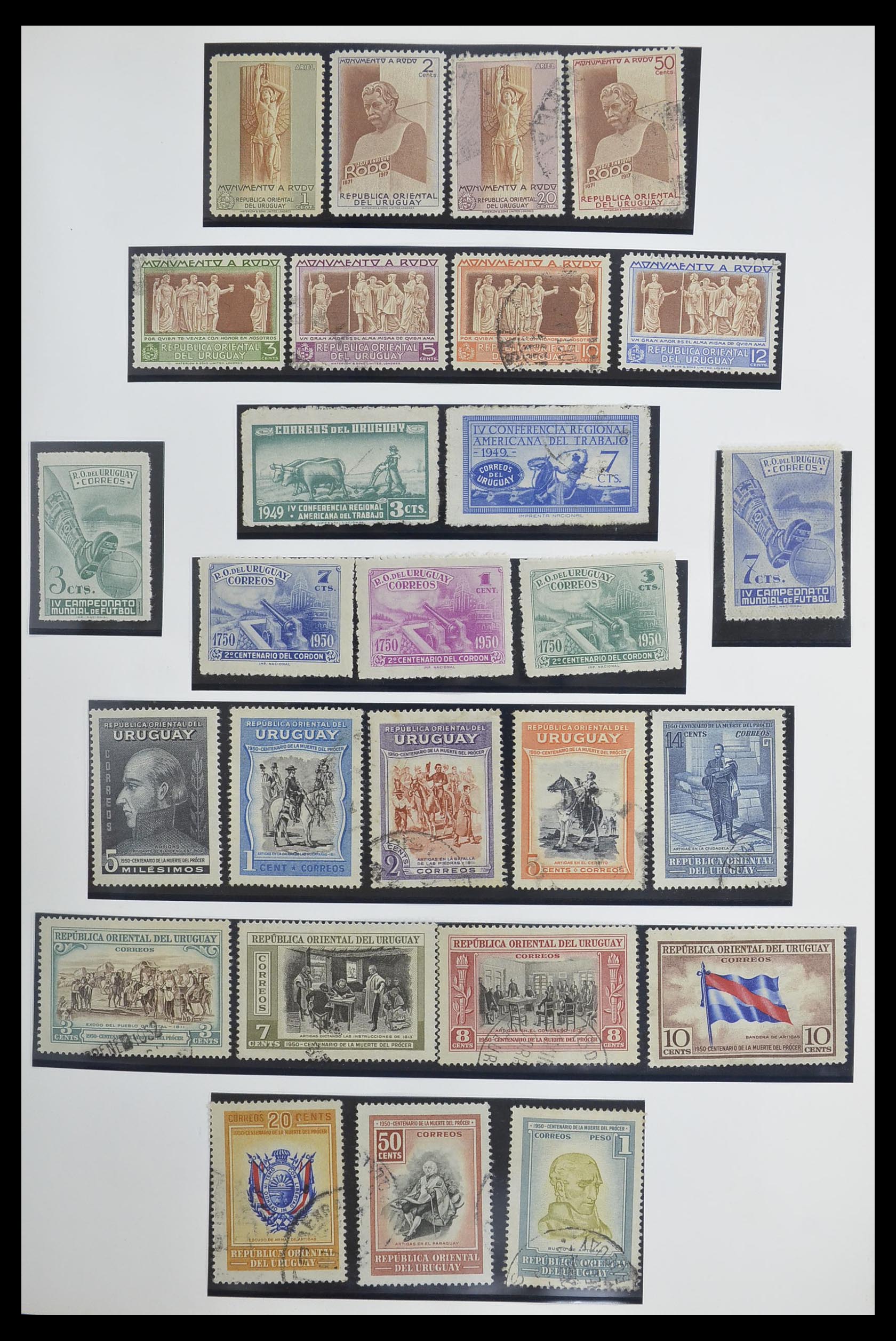 33873 028 - Postzegelverzameling 33873 Latijns Amerika.