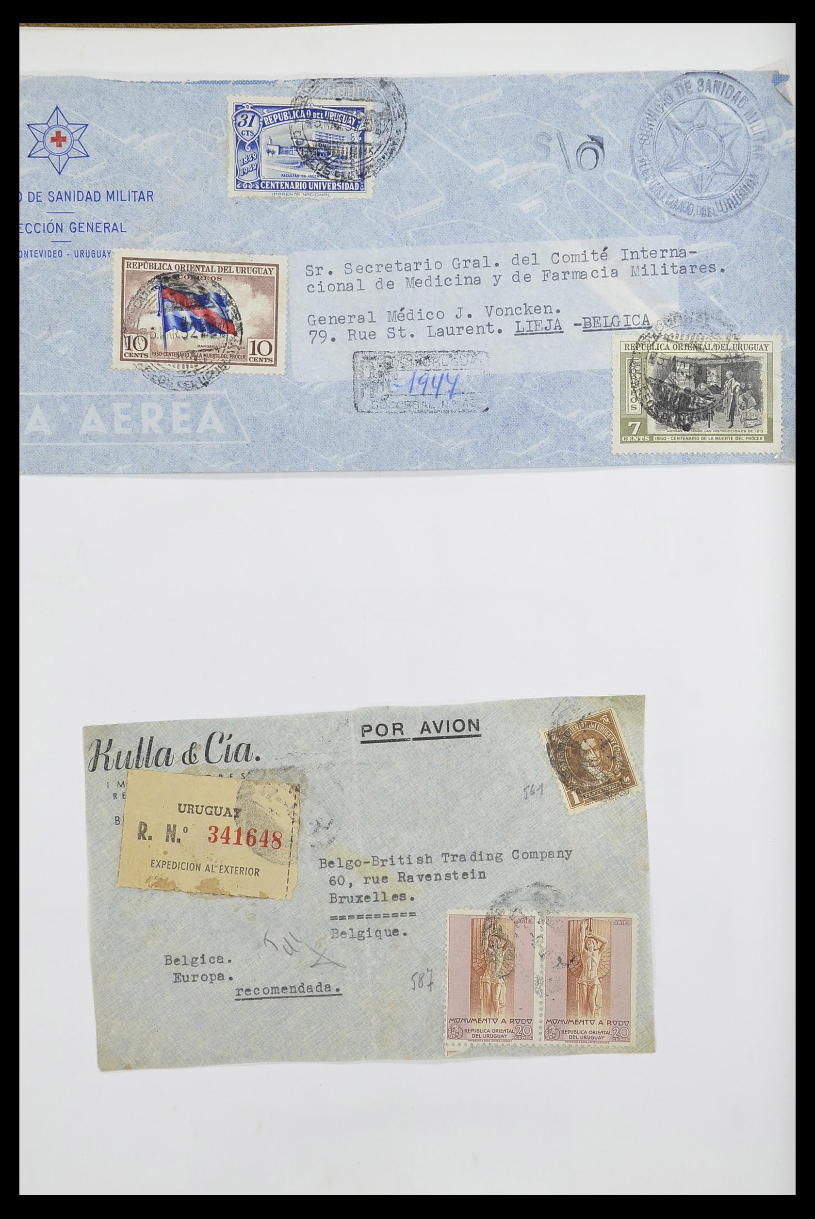 33873 029 - Postzegelverzameling 33873 Latijns Amerika.