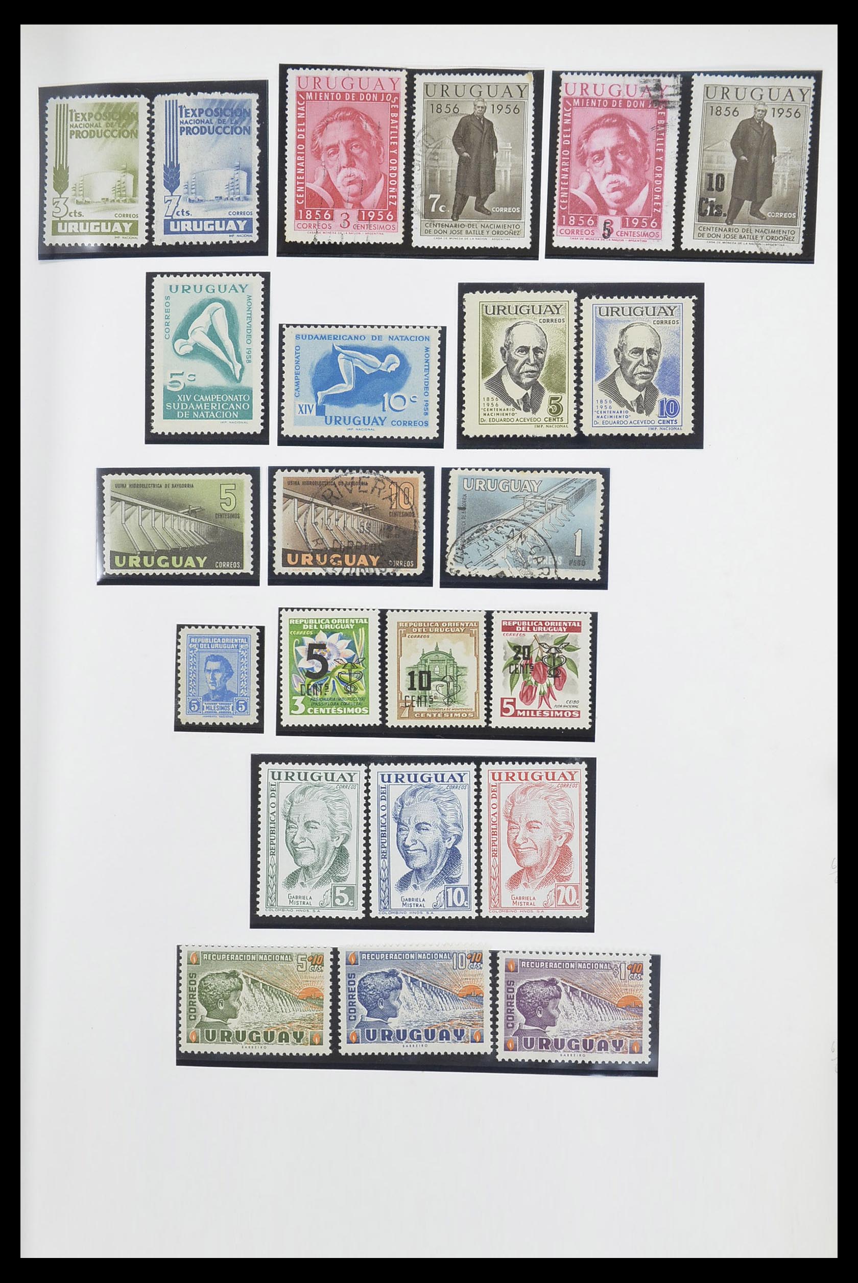 33873 032 - Postzegelverzameling 33873 Latijns Amerika.