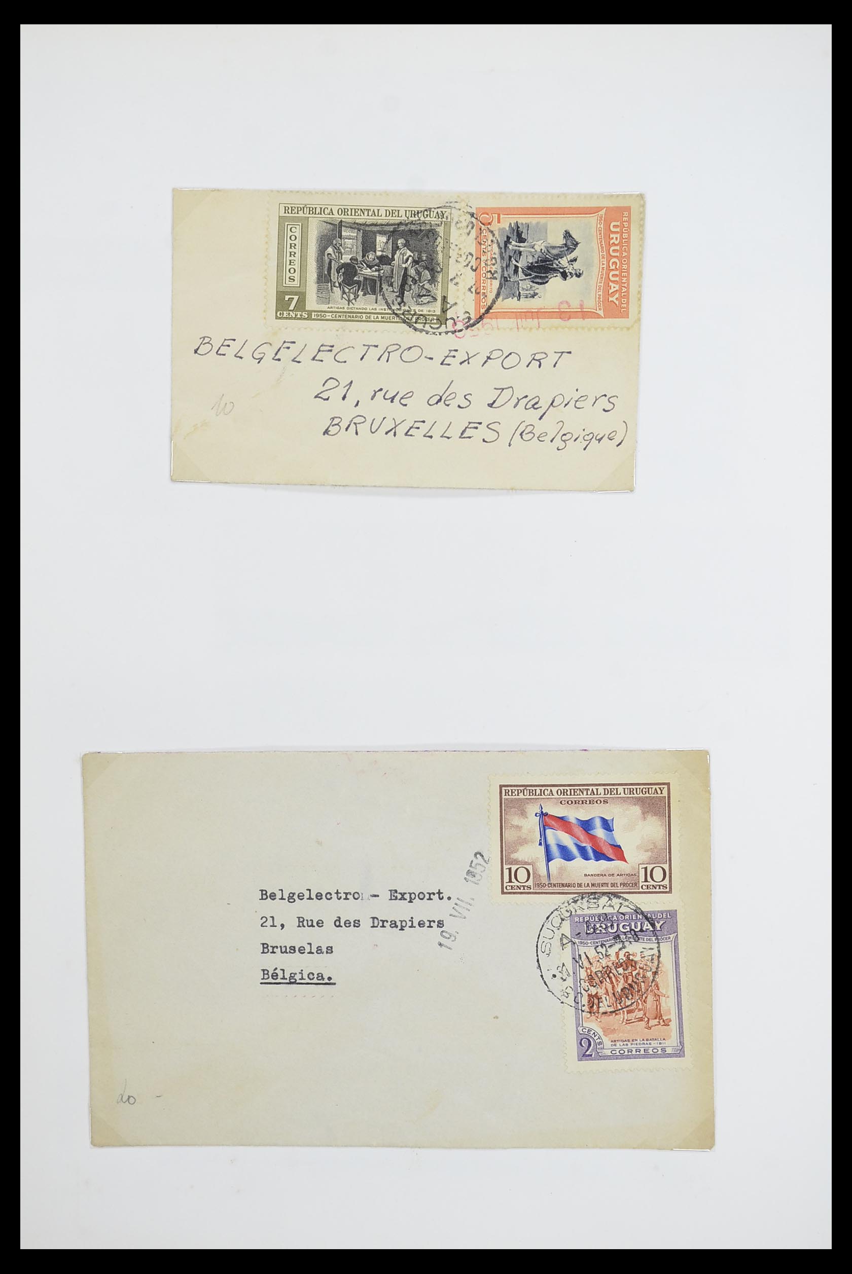 33873 033 - Postzegelverzameling 33873 Latijns Amerika.