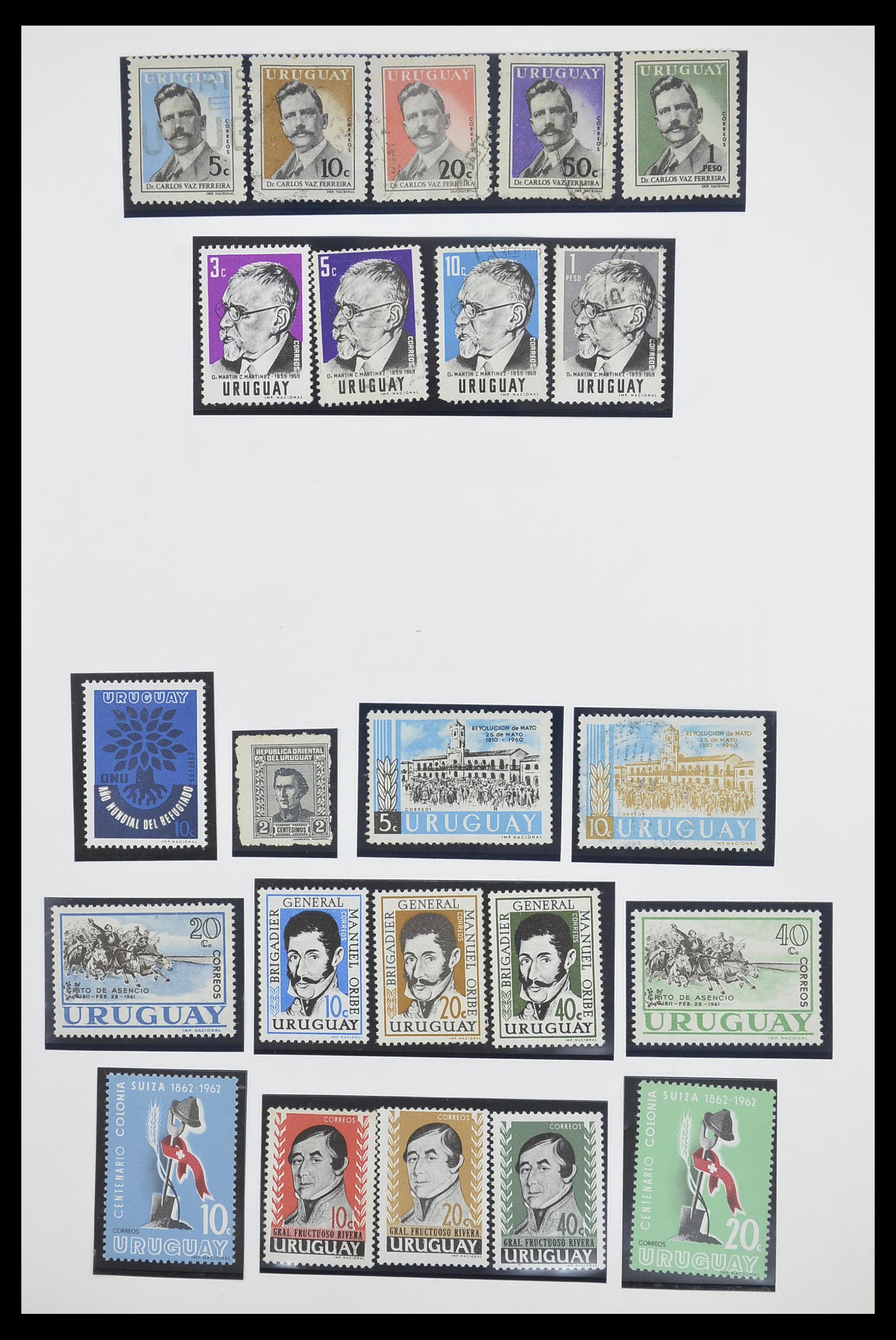 33873 034 - Postzegelverzameling 33873 Latijns Amerika.