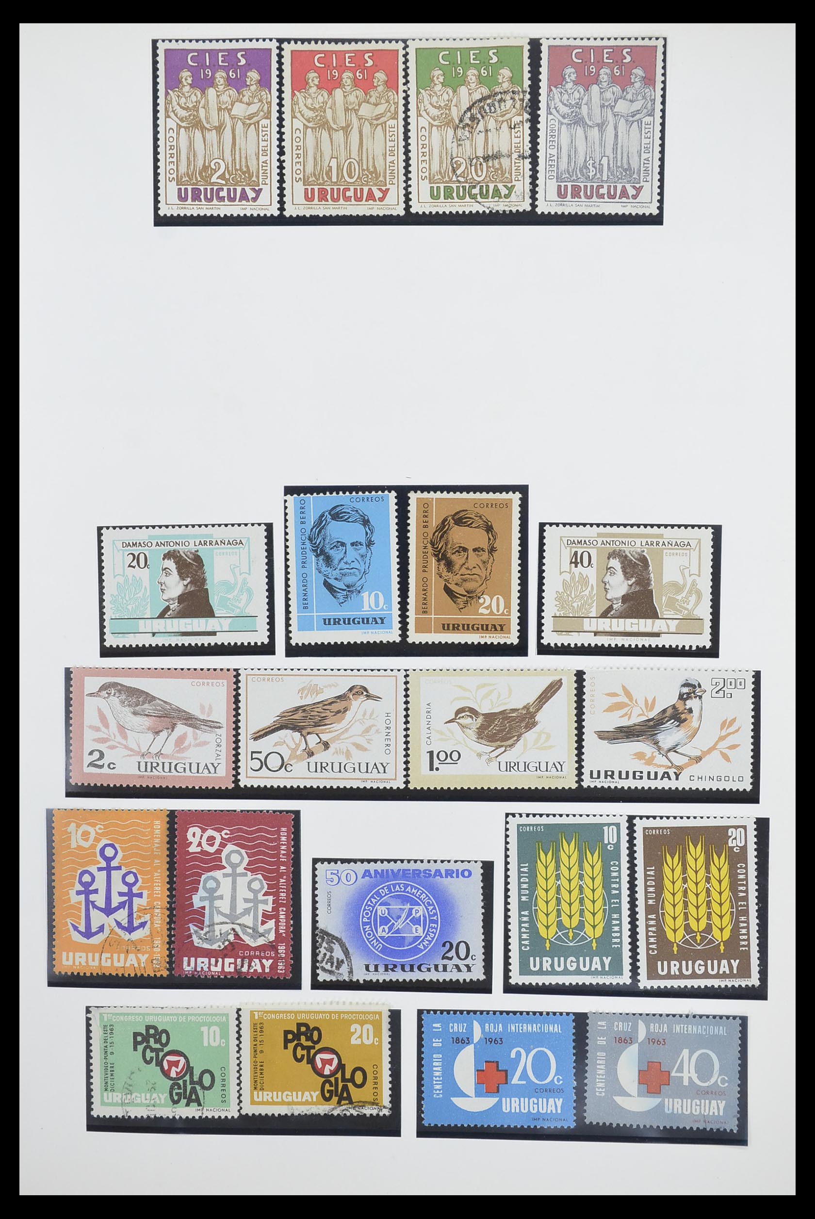 33873 036 - Postzegelverzameling 33873 Latijns Amerika.