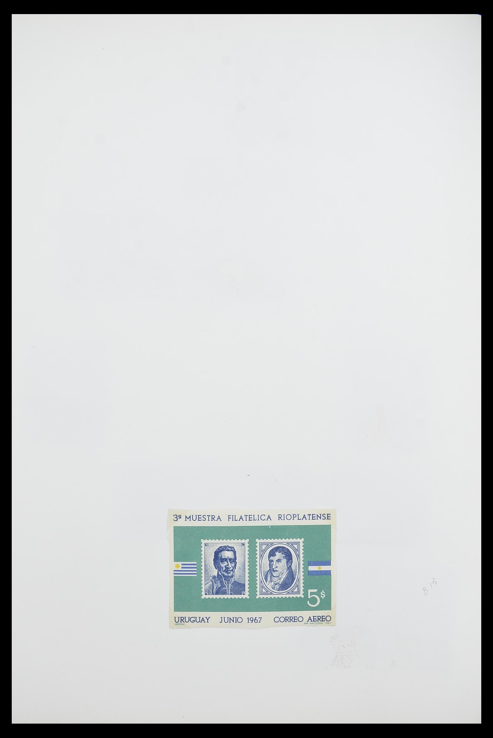 33873 040 - Postzegelverzameling 33873 Latijns Amerika.