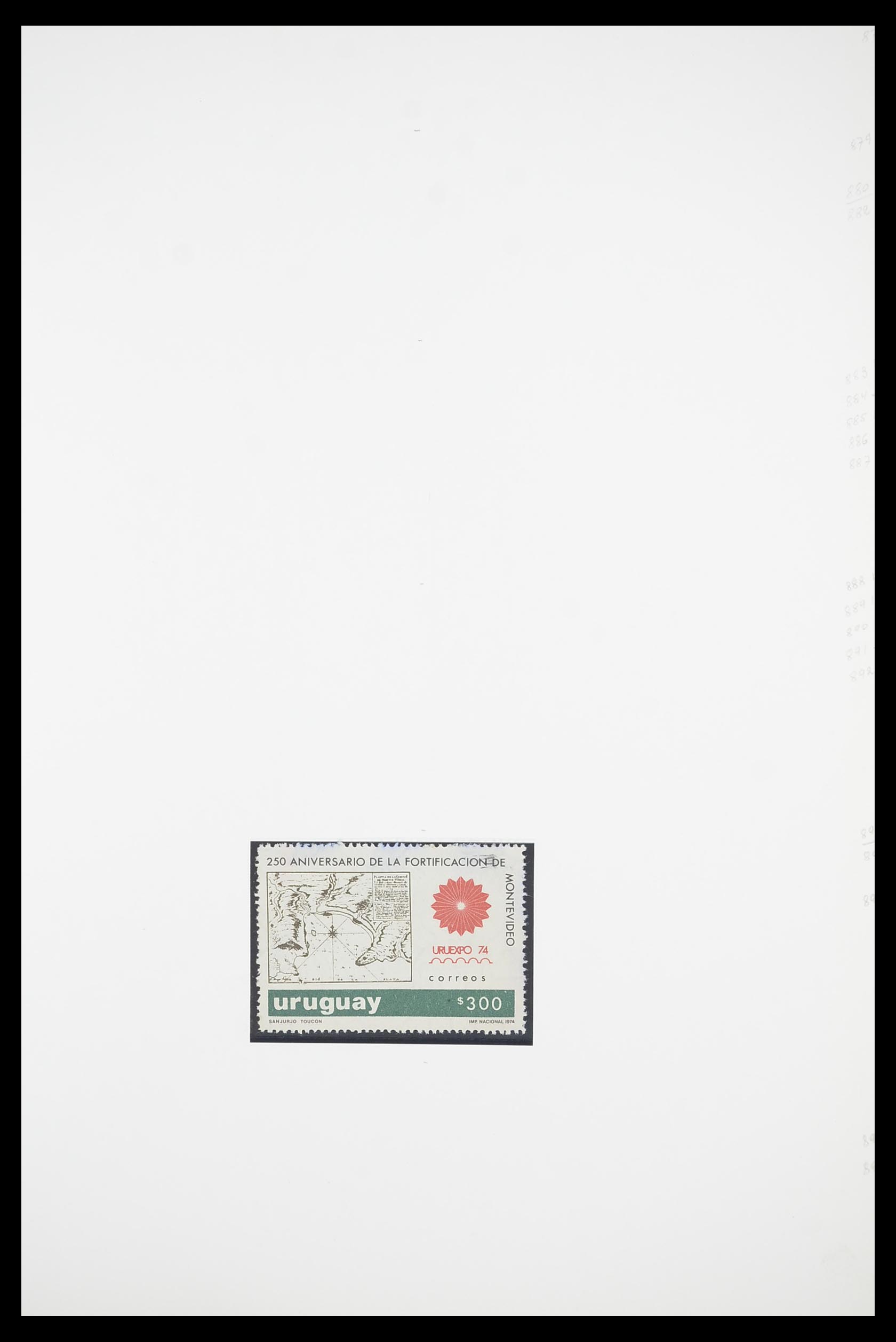 33873 047 - Stamp collection 33873 Latin America.