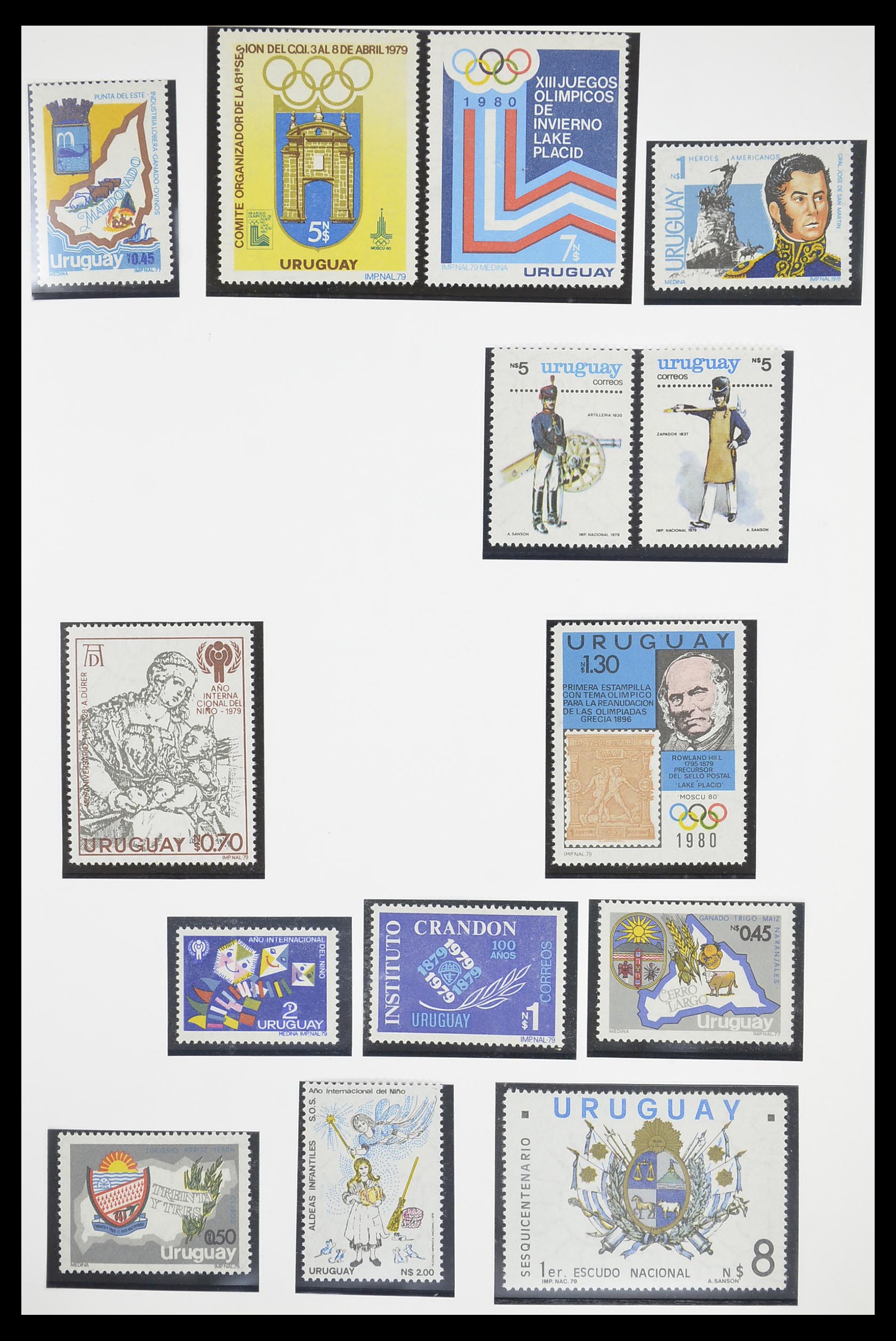 33873 051 - Stamp collection 33873 Latin America.