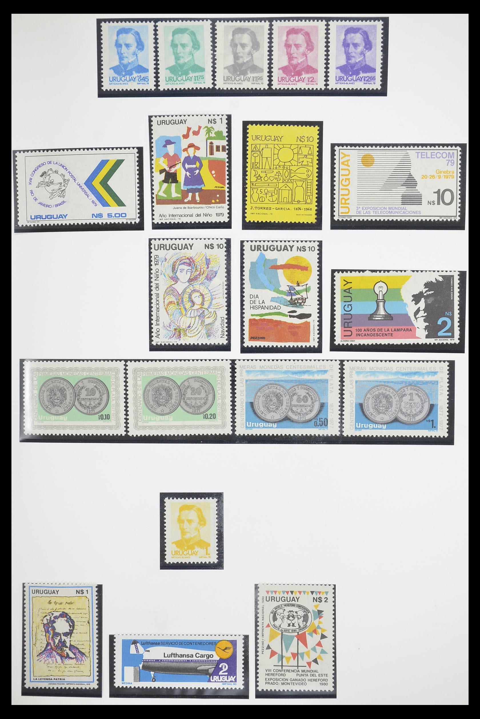 33873 053 - Stamp collection 33873 Latin America.