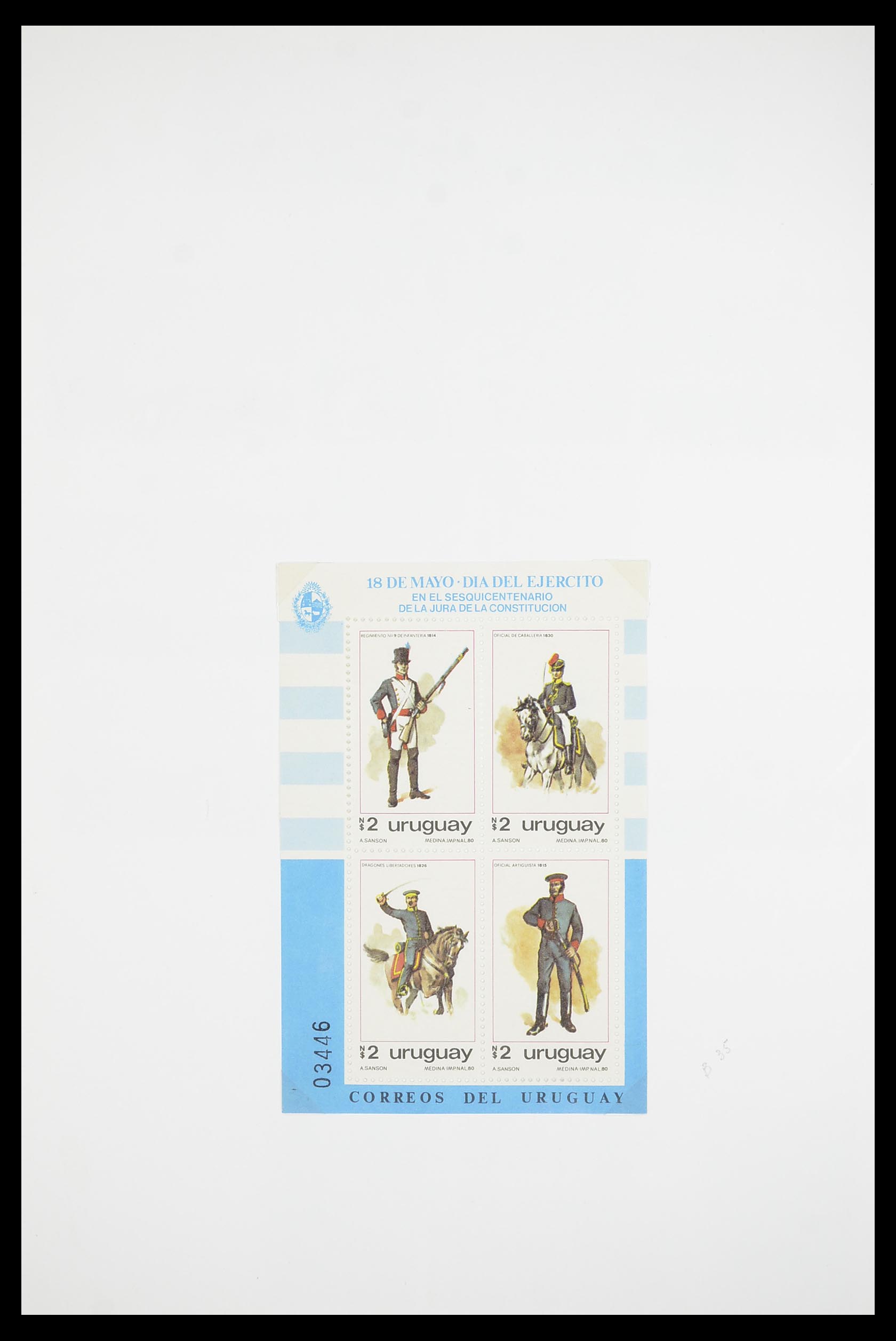 33873 054 - Stamp collection 33873 Latin America.