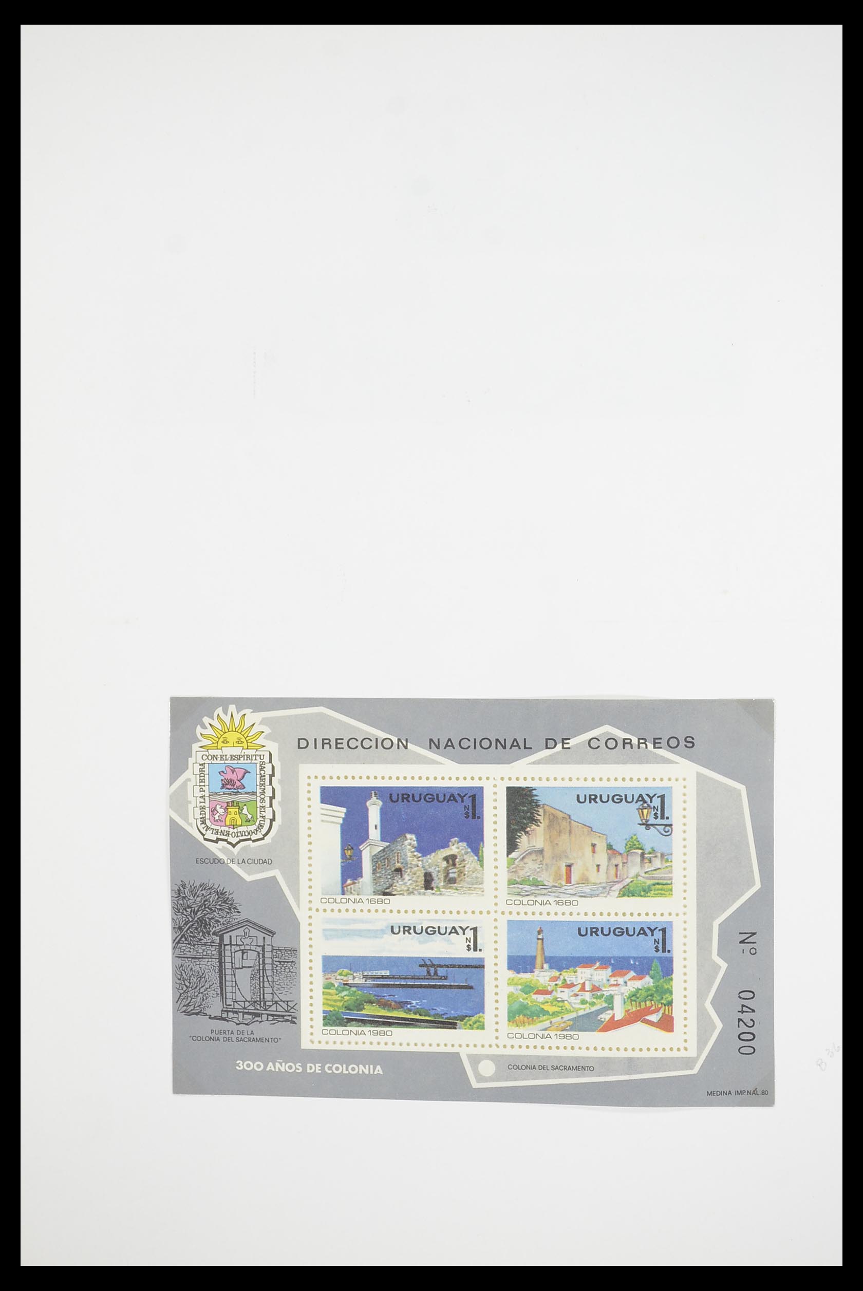 33873 056 - Stamp collection 33873 Latin America.