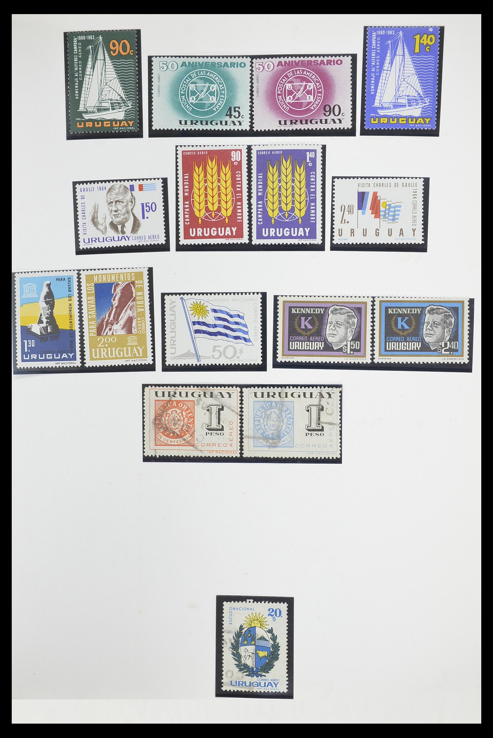33873 073 - Stamp collection 33873 Latin America.