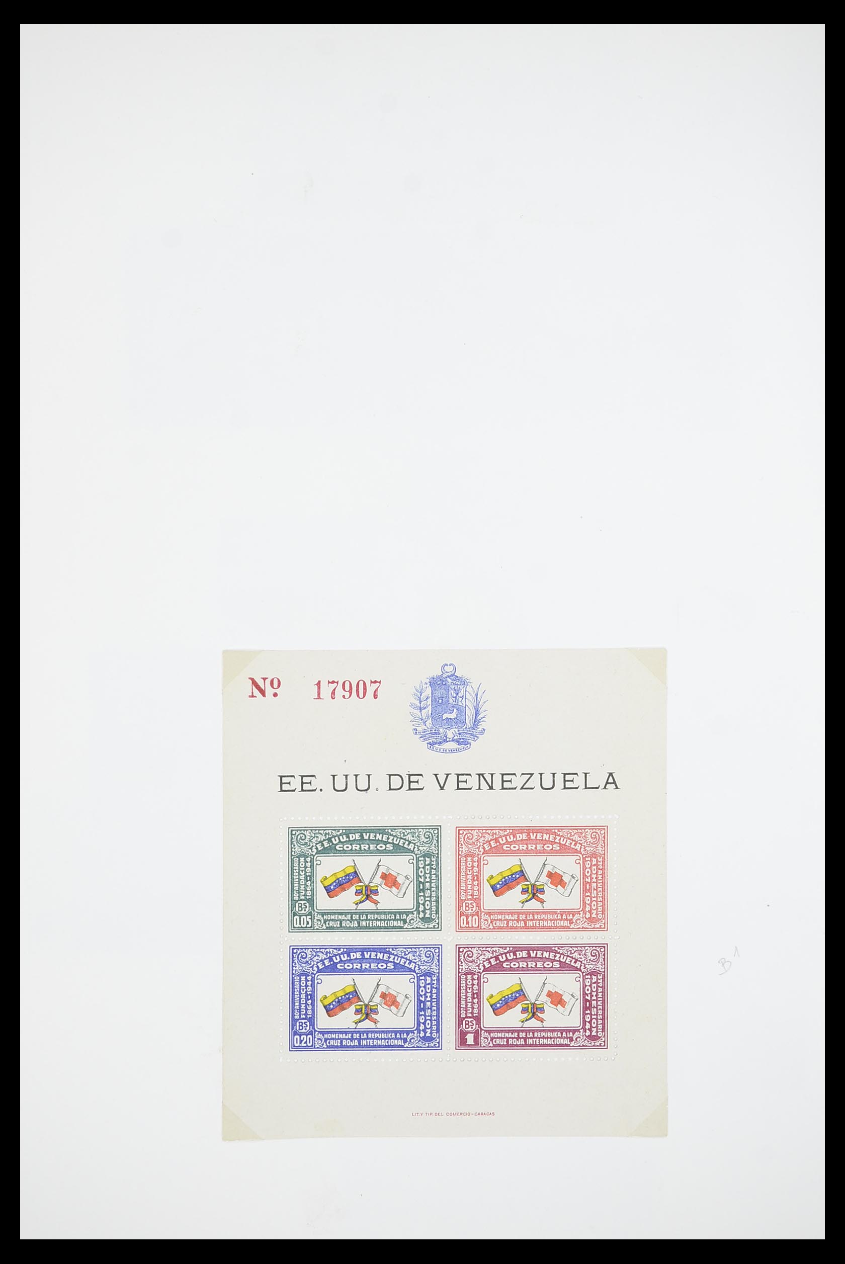 33873 095 - Stamp collection 33873 Latin America.