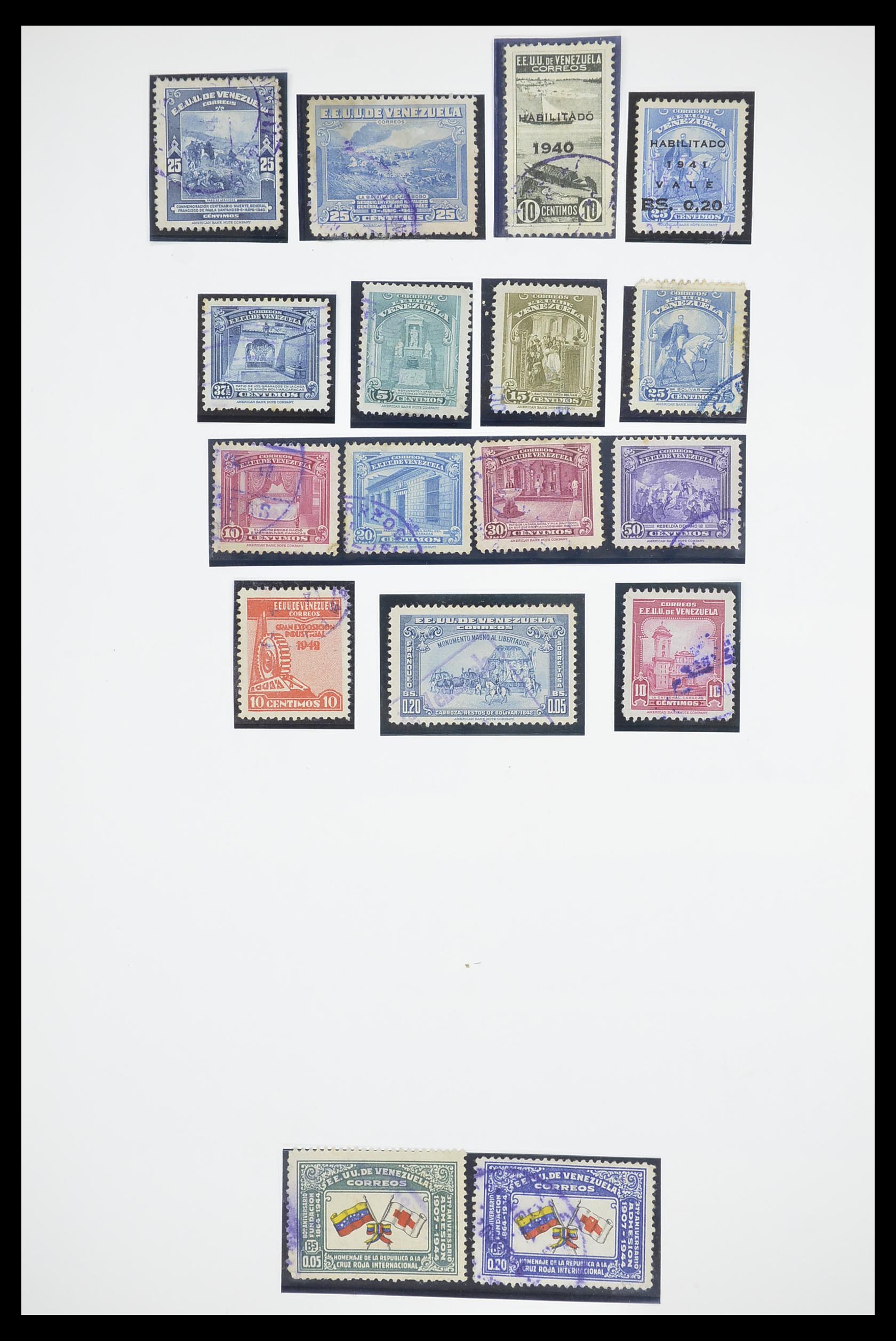 33873 096 - Stamp collection 33873 Latin America.