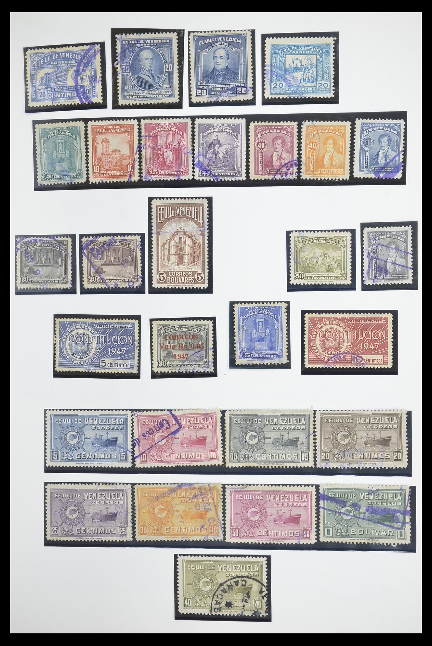 33873 097 - Stamp collection 33873 Latin America.
